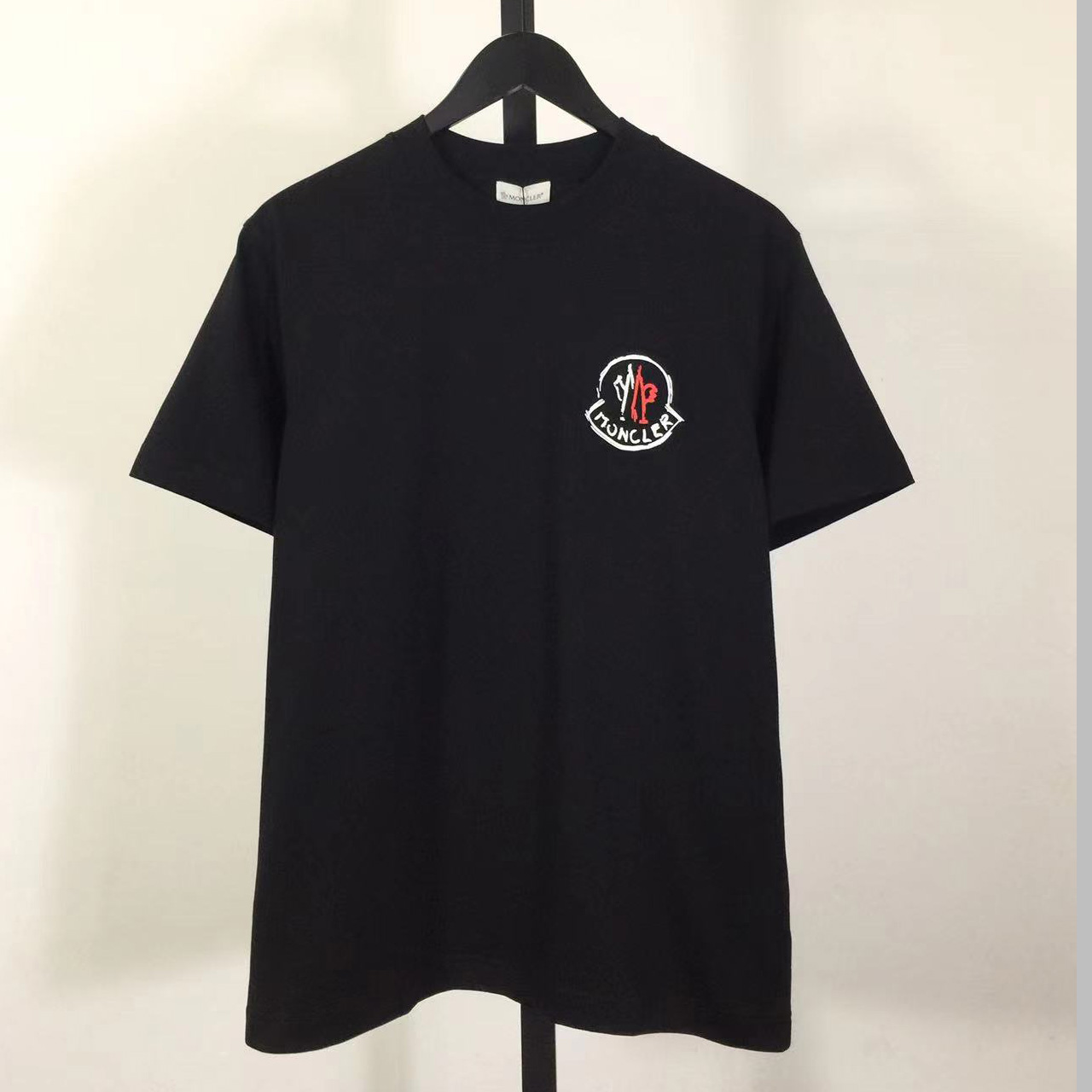 Moncler Logo Cotton T-shirt - DesignerGu