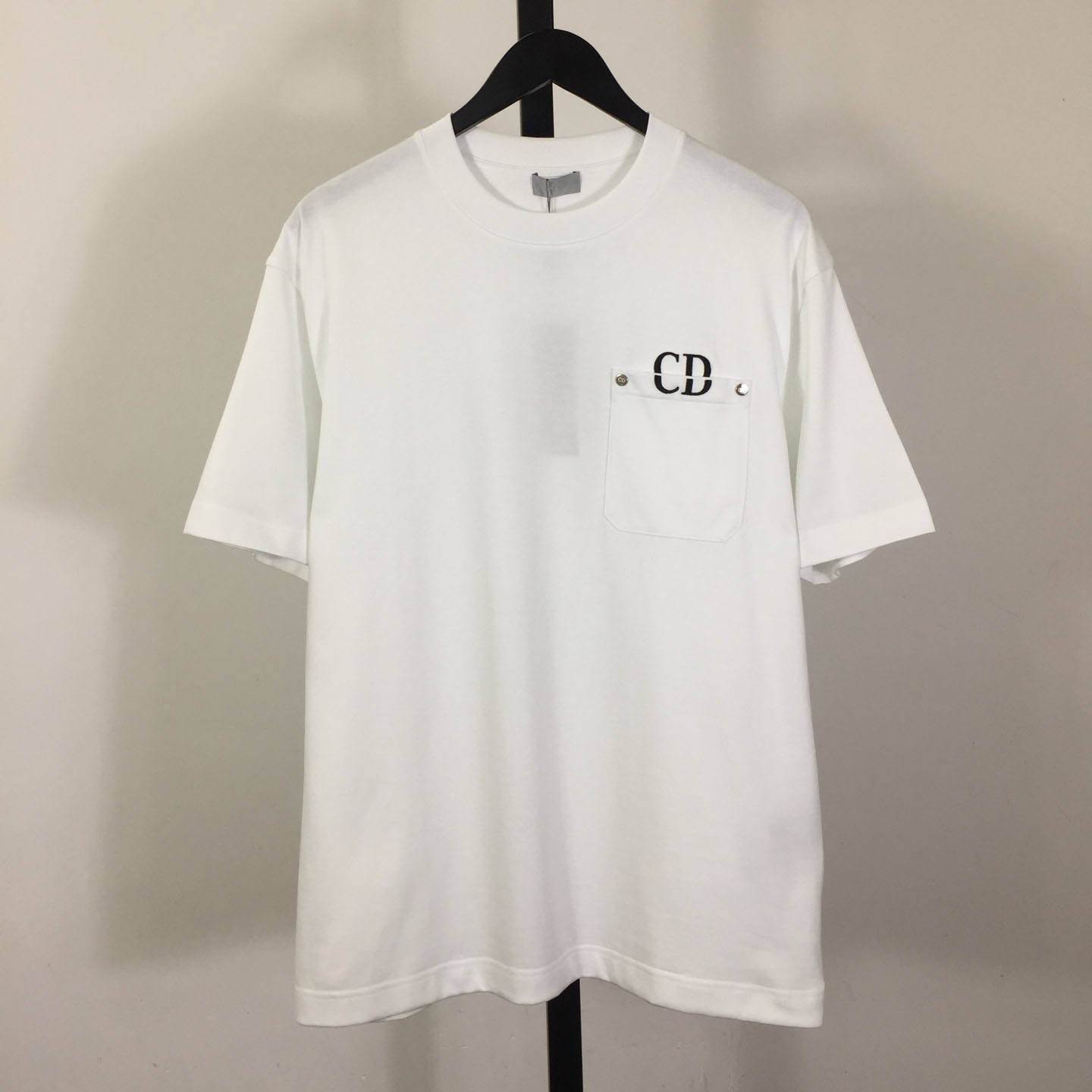 Dior Logo Cotton T-Shirt  - DesignerGu