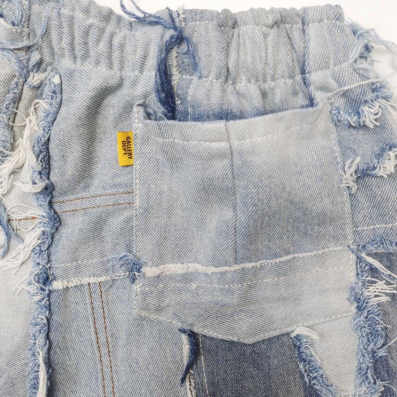 Gallery Dept. Recycled Denim Zuma Short 'Indigo' - DesignerGu