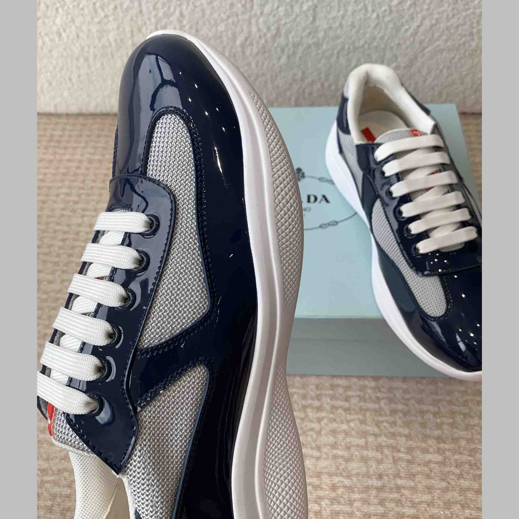 Prada Prada Cloudburst Gray Bronze Low Top Sneaker - DesignerGu