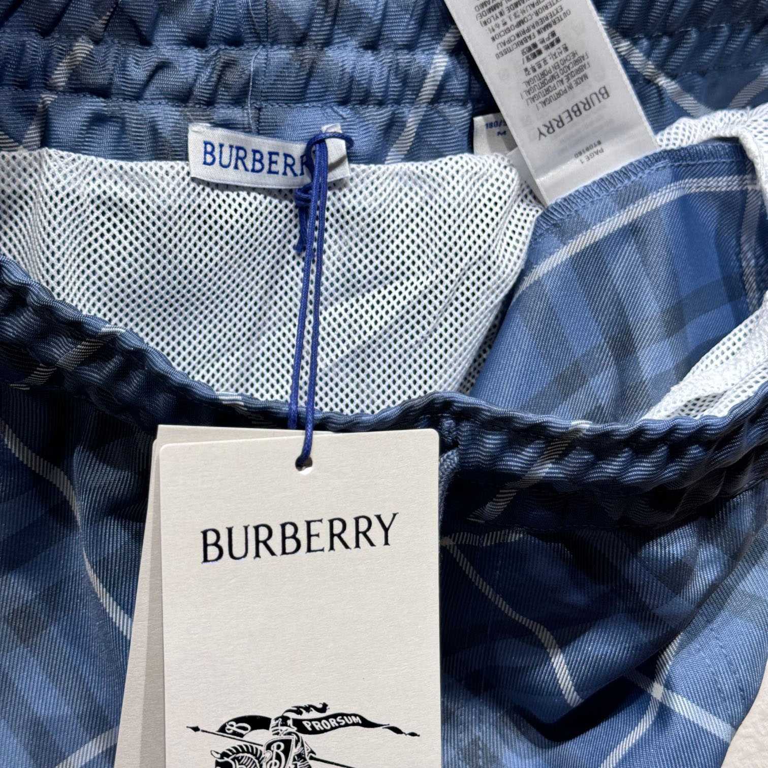 Burberry Check Swim Shorts - DesignerGu