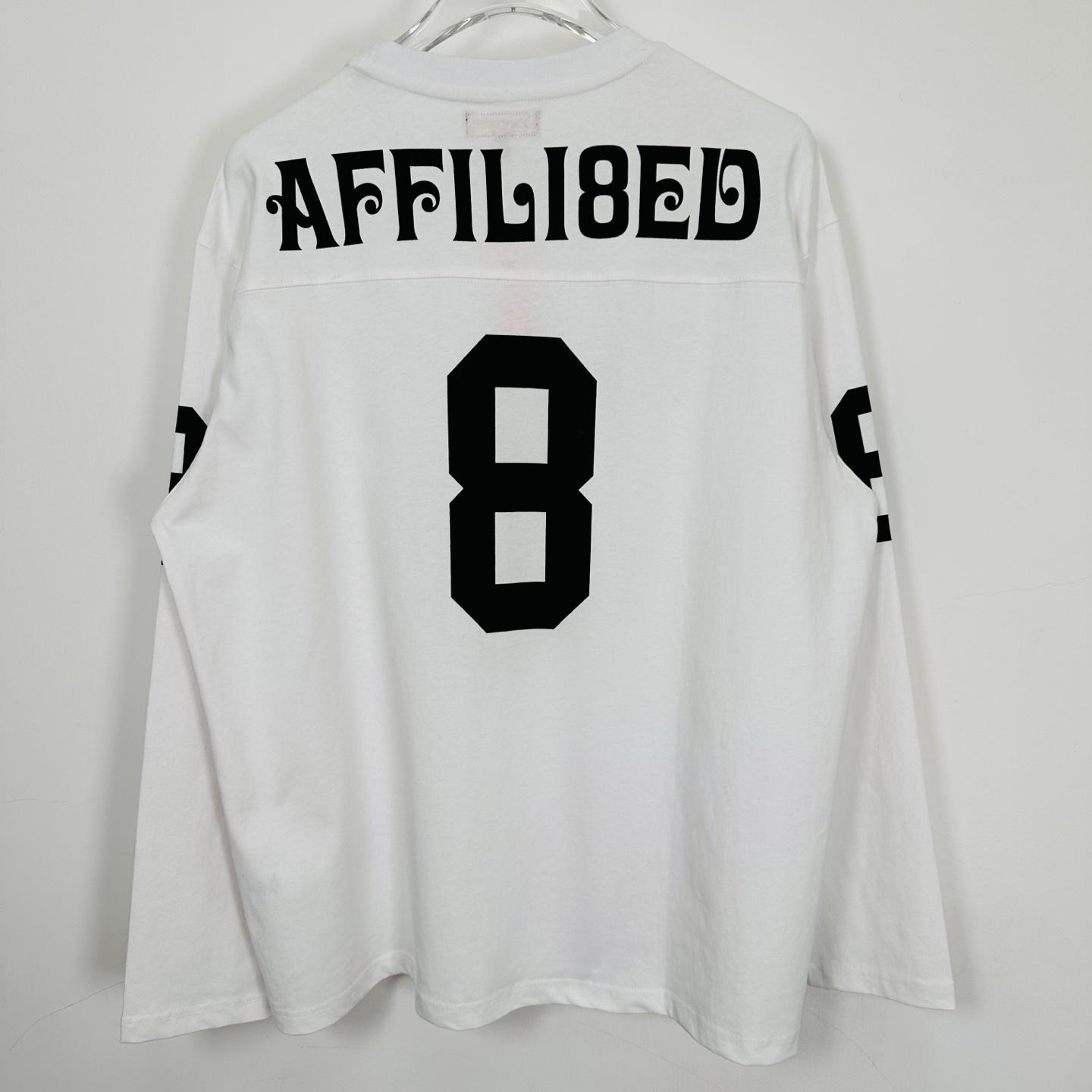 Supreme Affiliated L/S Football Top White - DesignerGu