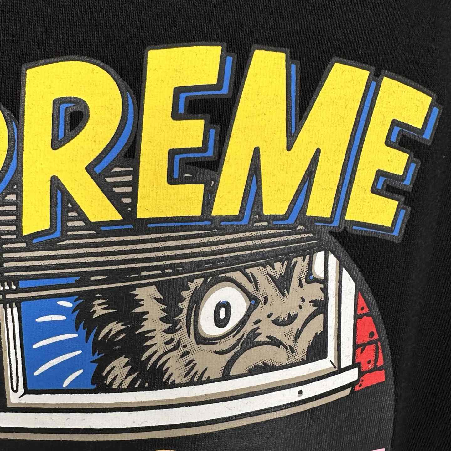 Supreme Bedroom Tee 'Black' - DesignerGu