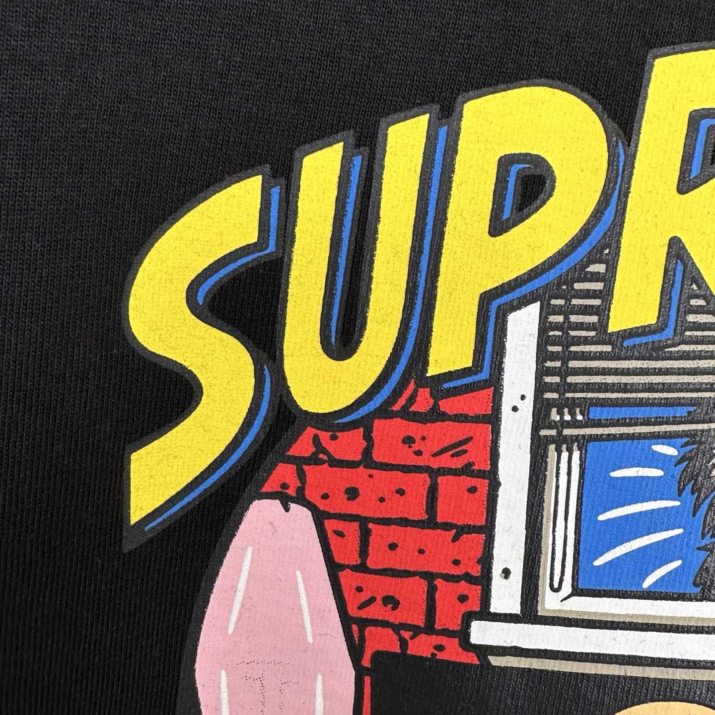 Supreme Bedroom Tee 'Black' - DesignerGu