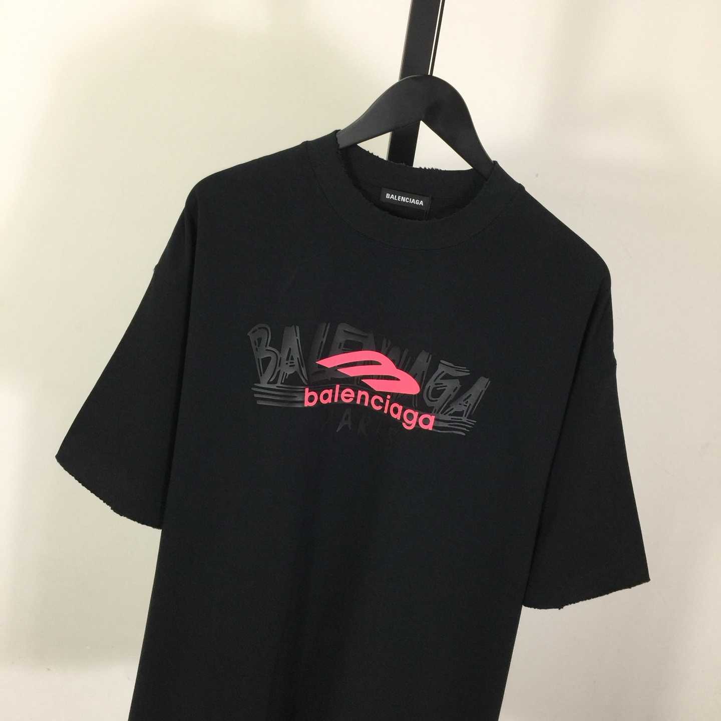 Balenciaga Cotton T-Shirt Medium Fit - DesignerGu