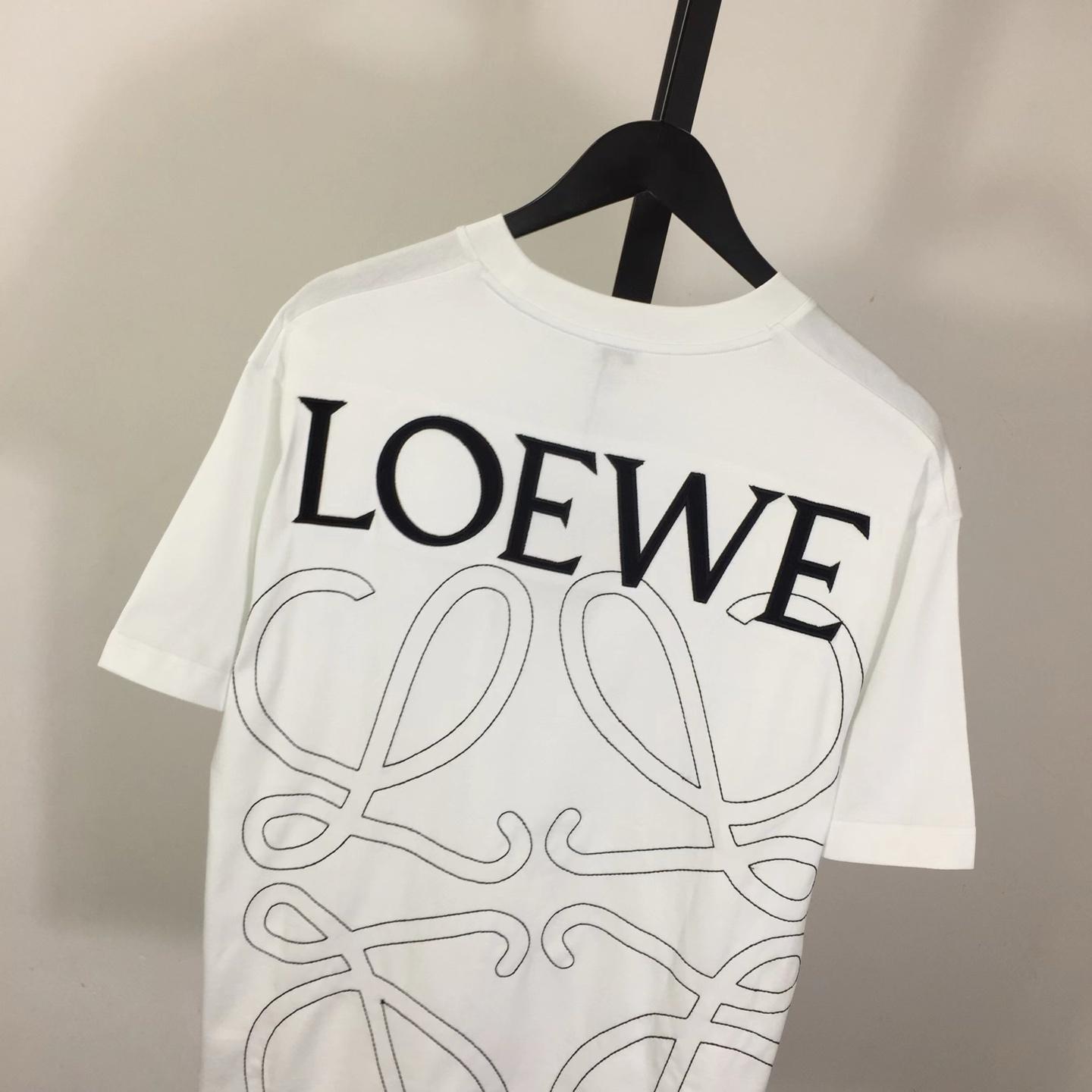 Loewe Loose Fit T-shirt In Cotton - DesignerGu