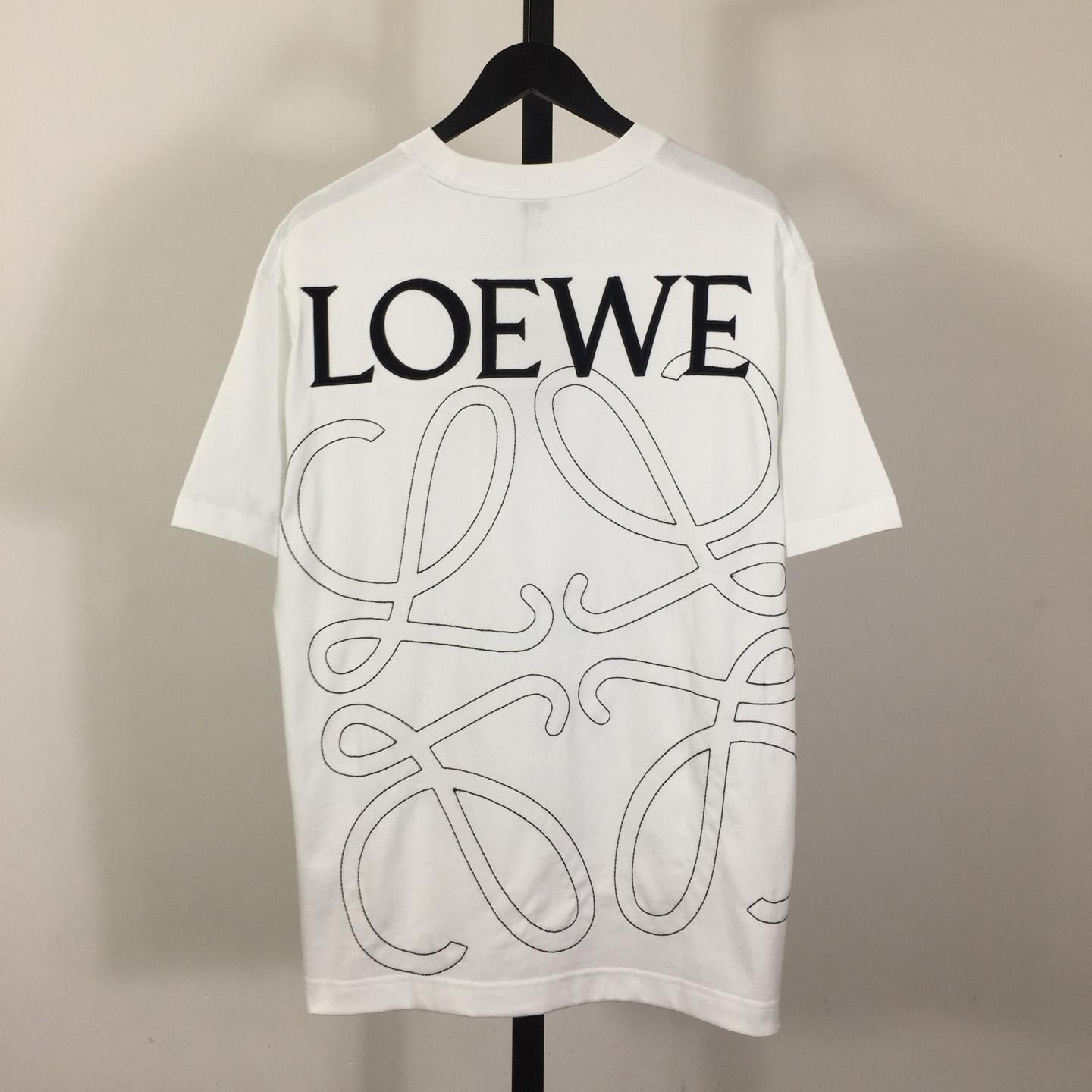 Loewe Loose Fit T-shirt In Cotton - DesignerGu
