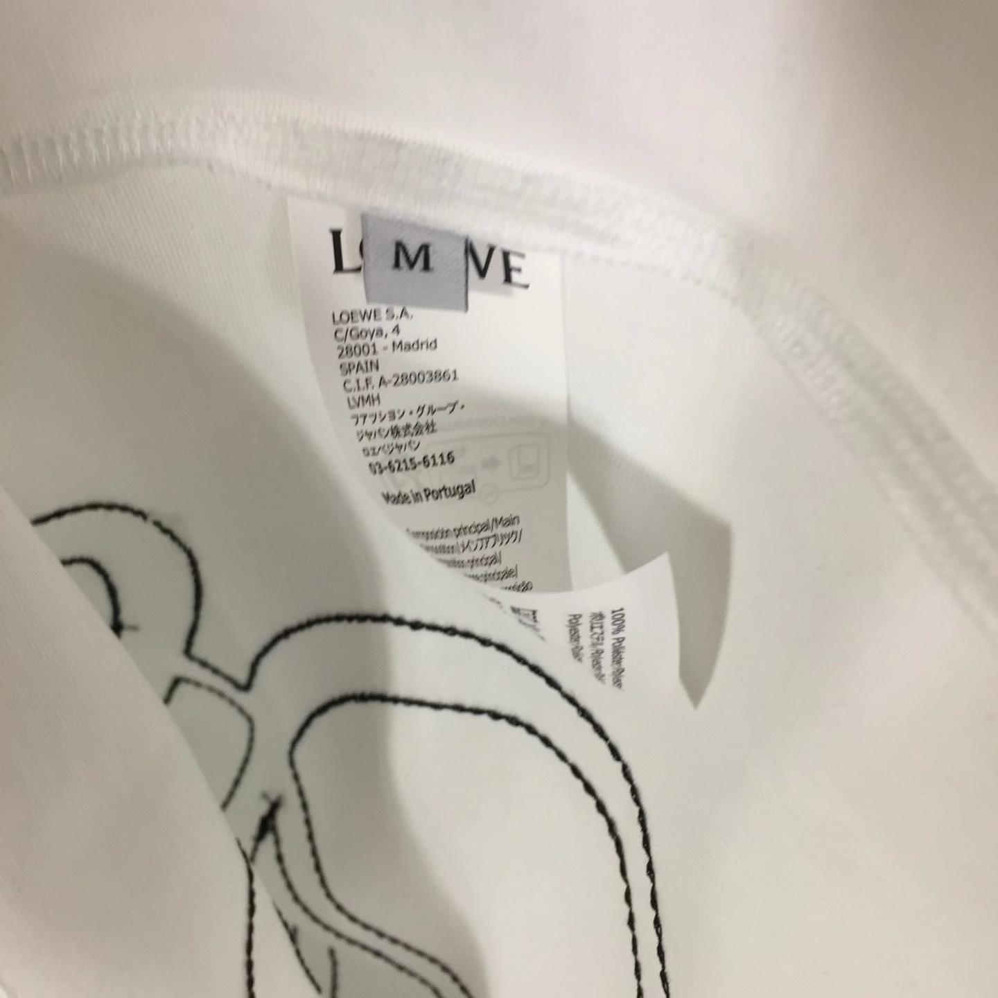 Loewe Loose Fit T-shirt In Cotton - DesignerGu