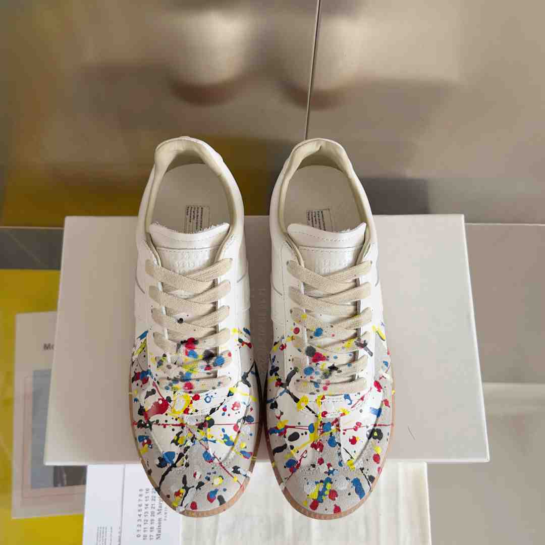 Maison Margiela Replica 'Paint Splatter - White' - DesignerGu