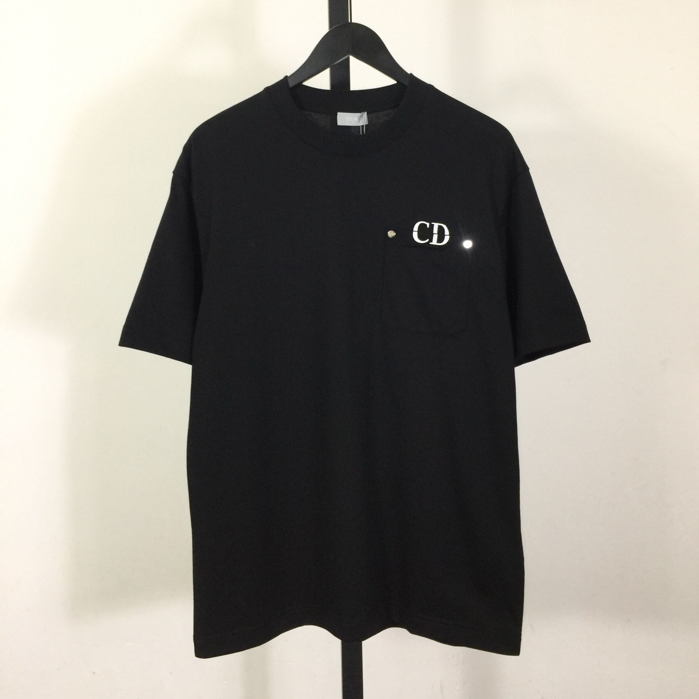 Dior Logo Cotton T-Shirt  - DesignerGu