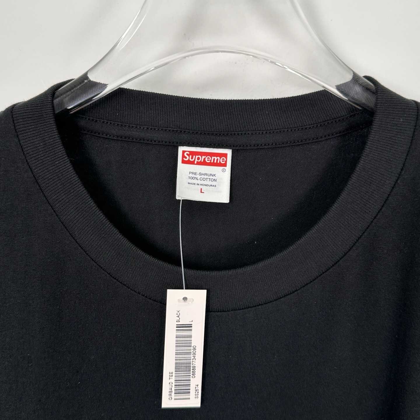 Supreme x Martithé + François Girbaud Tee 'Black' - DesignerGu