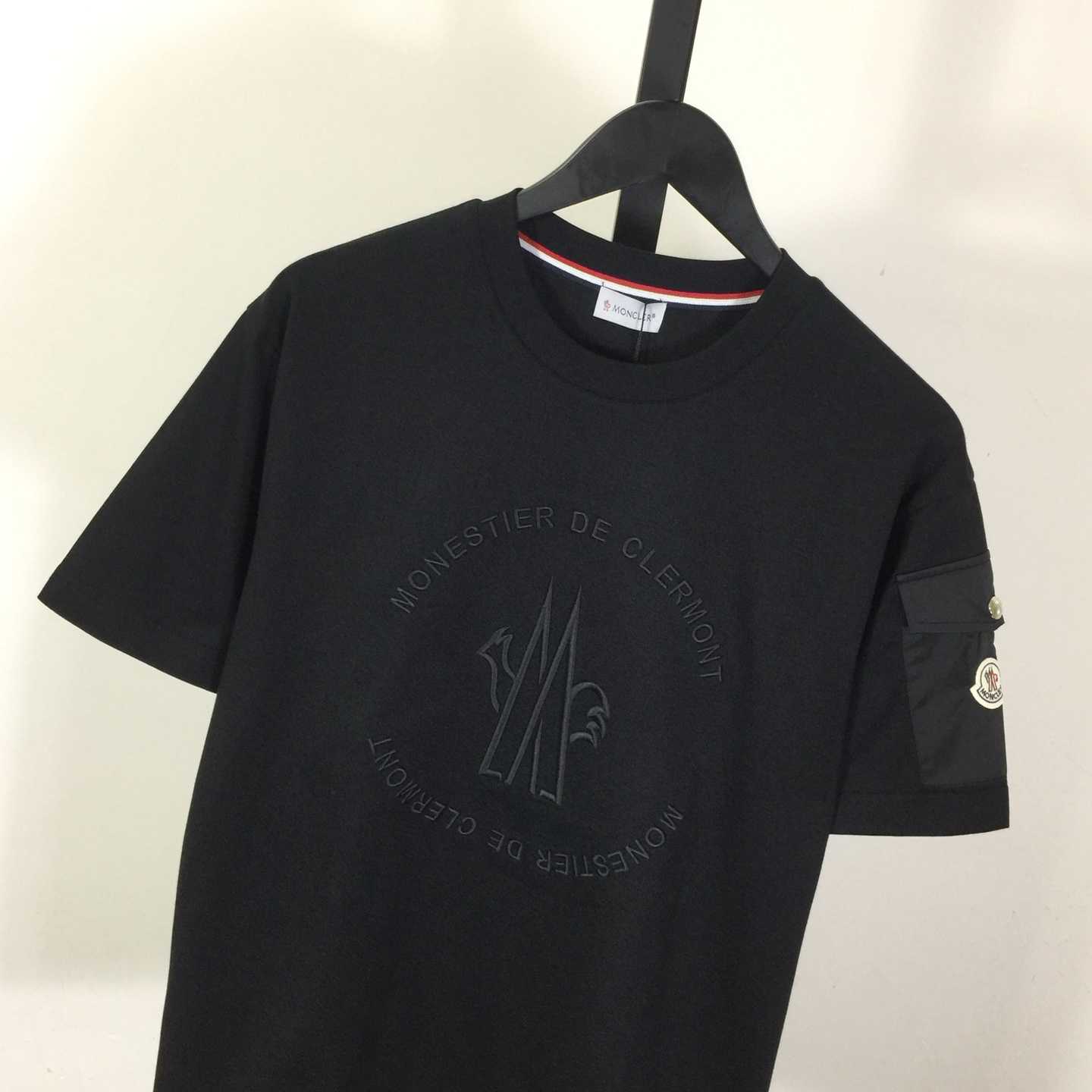 Moncler Logo Cotton T-shirt - DesignerGu
