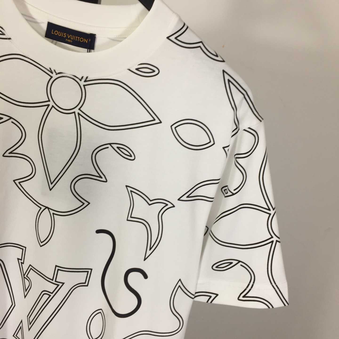 Louis Vuitton Monogram T-Shirt     - DesignerGu