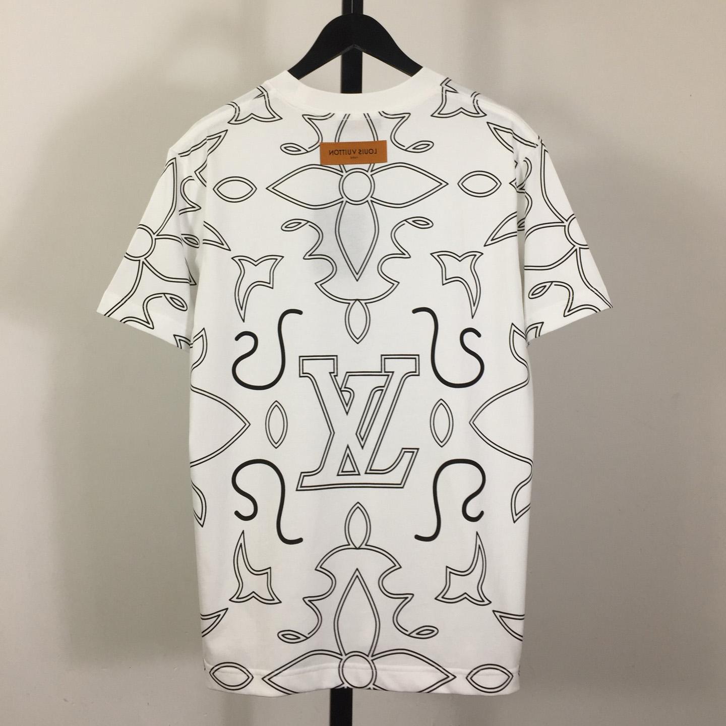 Louis Vuitton Monogram T-Shirt     - DesignerGu