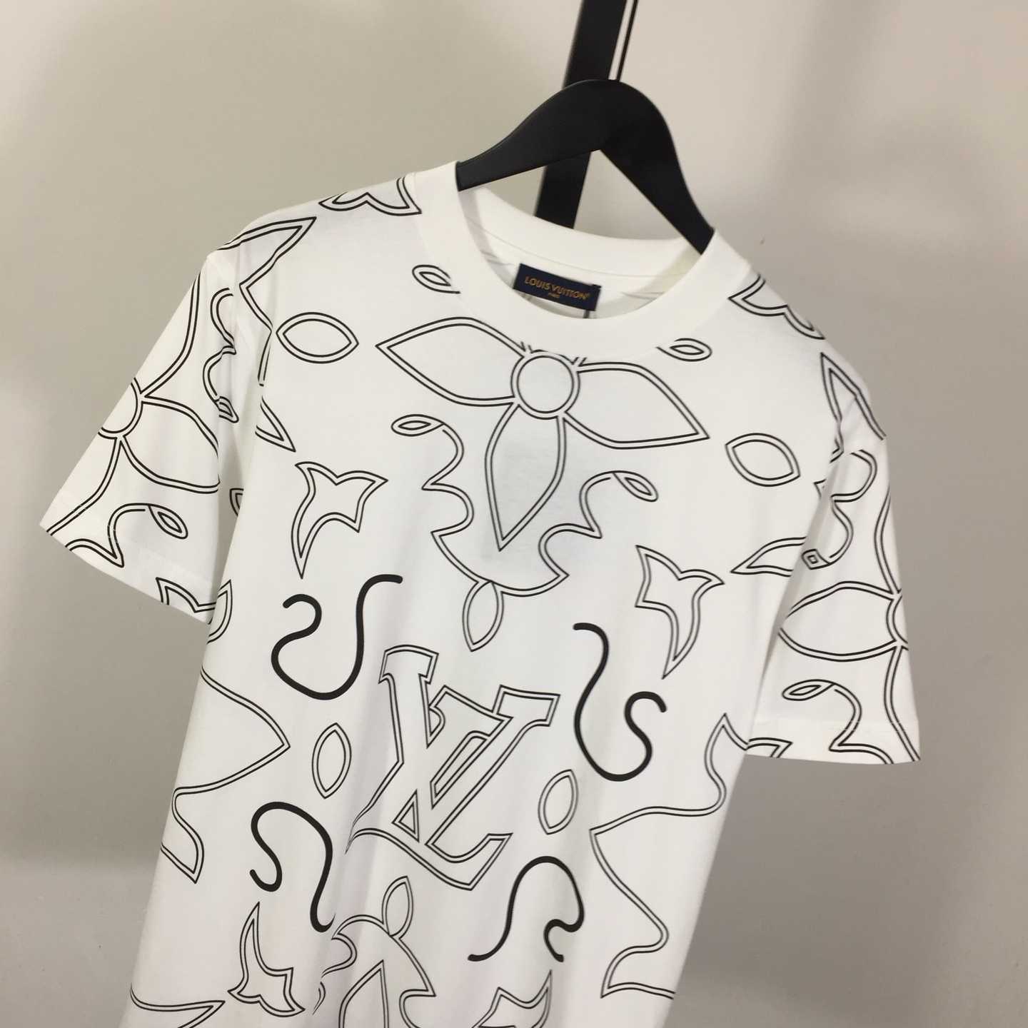 Louis Vuitton Monogram T-Shirt     - DesignerGu