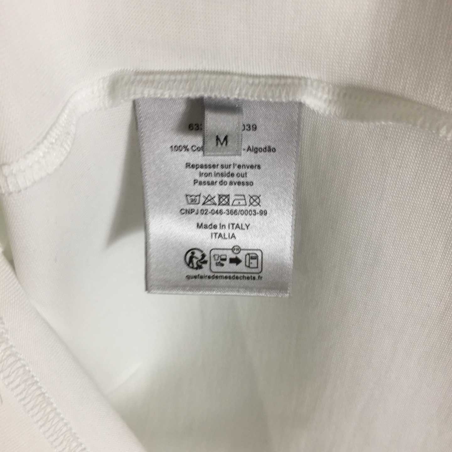Dior Logo Cotton T-Shirt  - DesignerGu