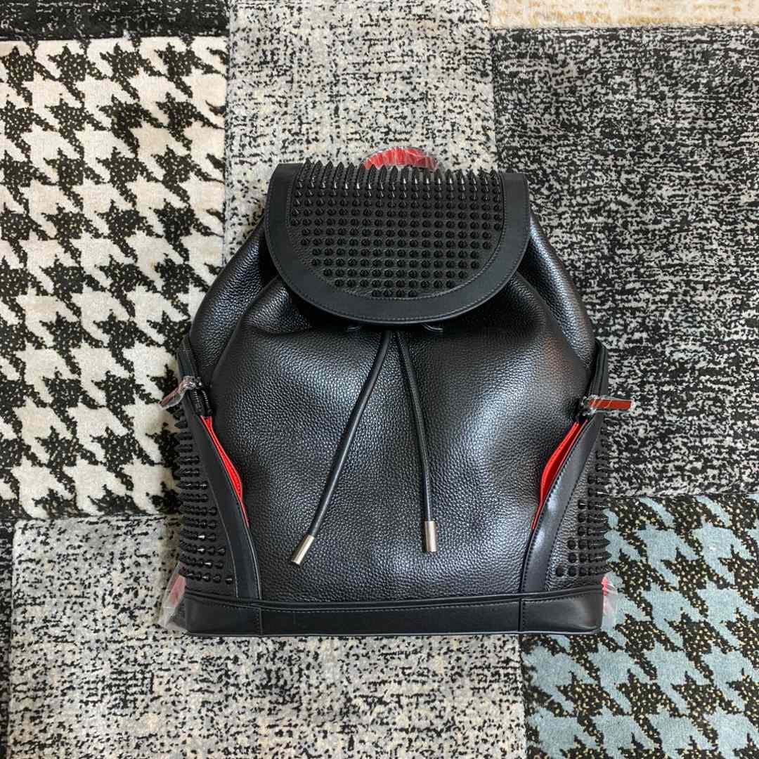 Christian Louboutin Black Backpack（Without a box） - DesignerGu