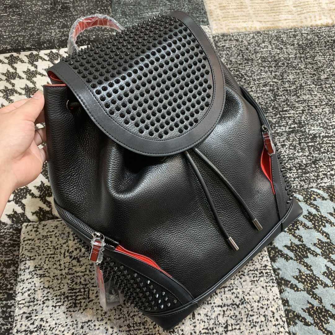 Christian Louboutin Black Backpack（Without a box） - DesignerGu