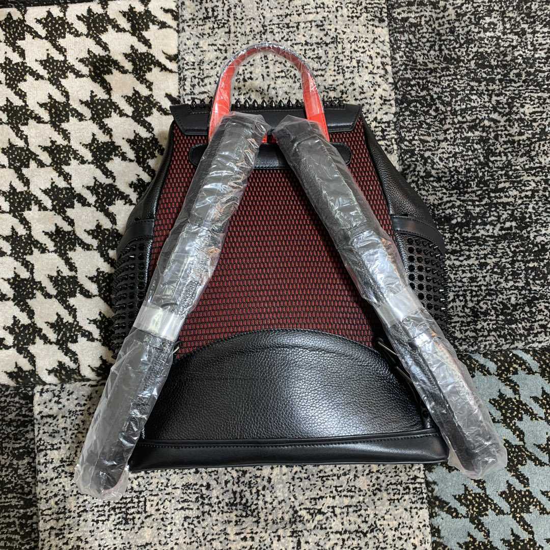 Christian Louboutin Black Backpack（Without a box） - DesignerGu