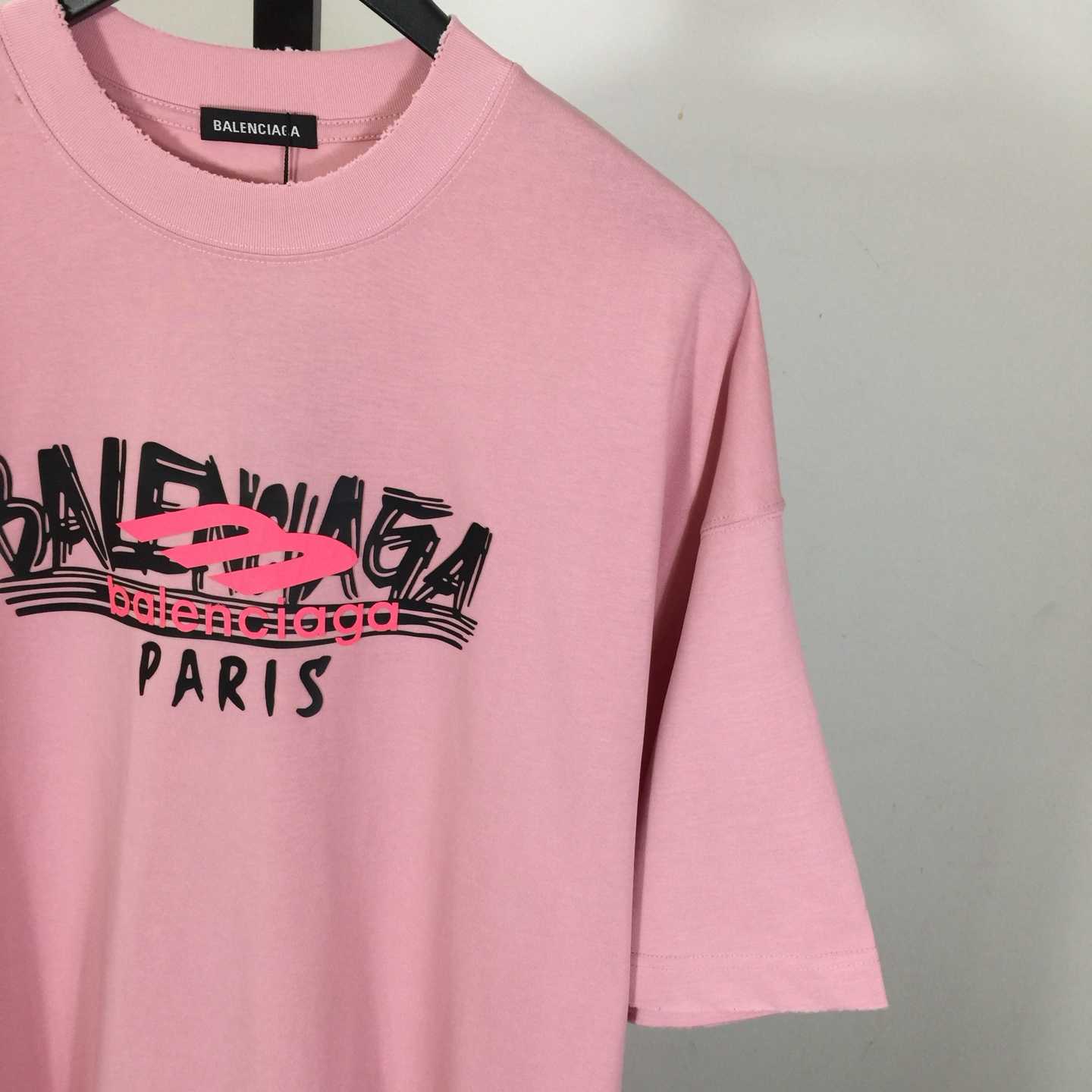 Balenciaga Cotton T-Shirt Medium Fit - DesignerGu
