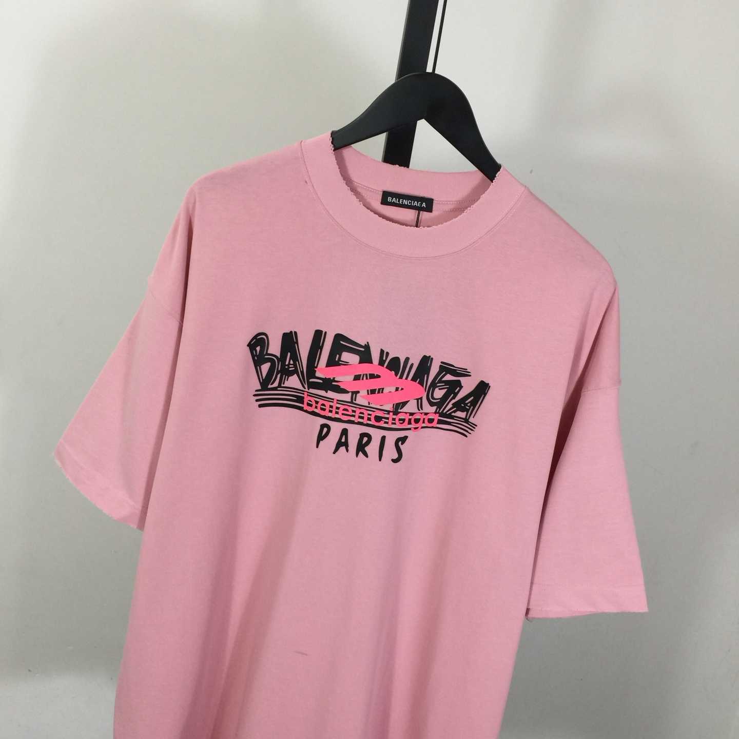 Balenciaga Cotton T-Shirt Medium Fit - DesignerGu