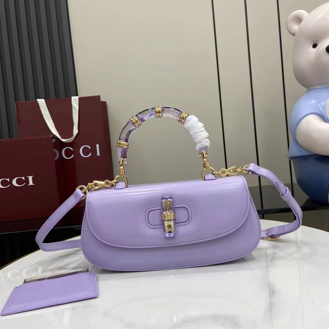 Gucci Bamboo DIva Medium Bag - DesignerGu