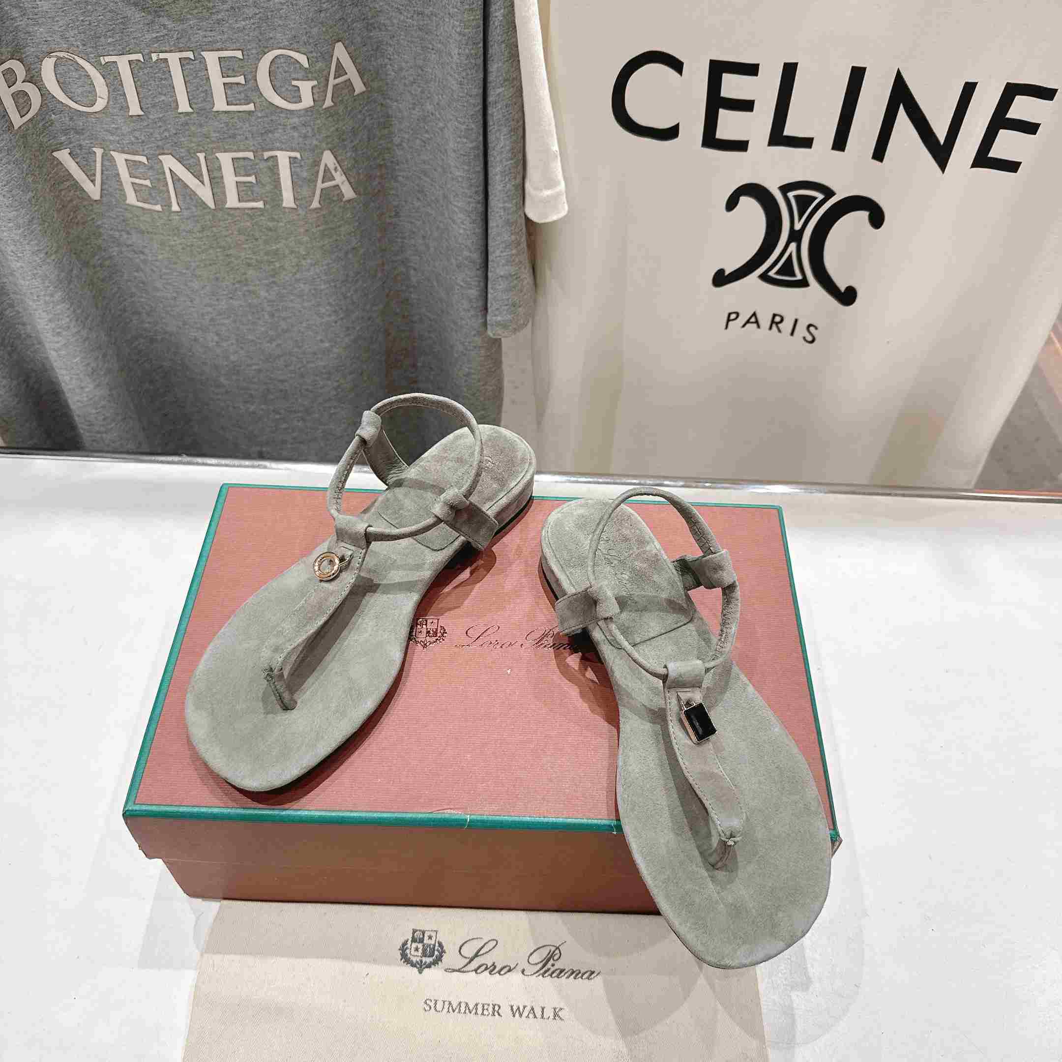 Loro Piana Mindil Sandal  - DesignerGu