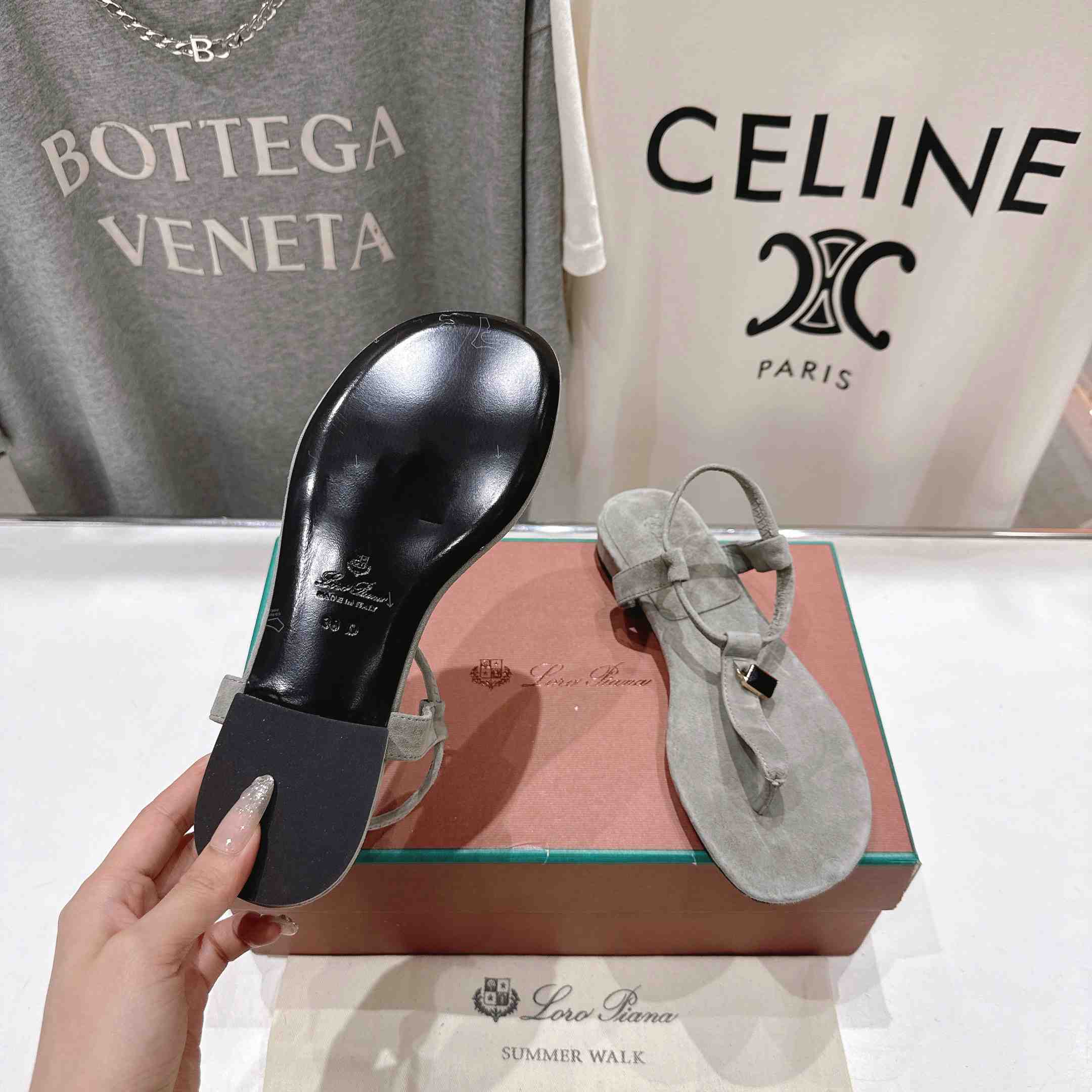 Loro Piana Mindil Sandal  - DesignerGu