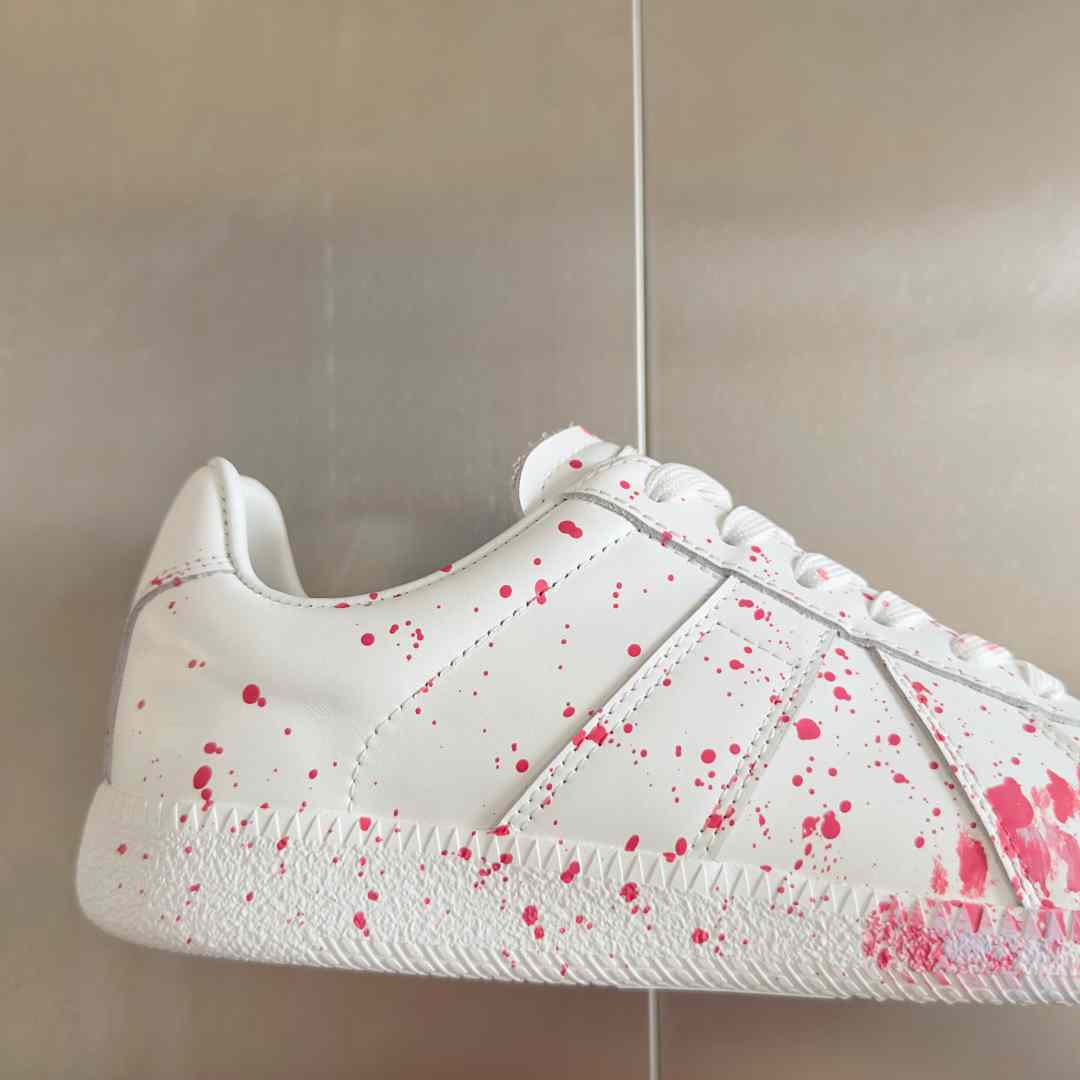 Maison Margiela Replica 'Paint Splatter - White Red' - DesignerGu