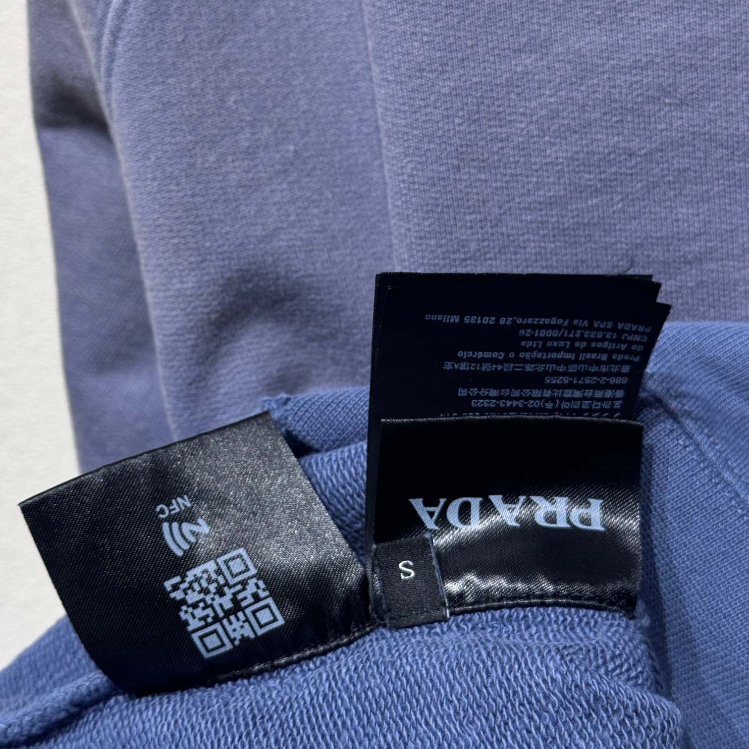 Prada Cotton Fleece Sweatshirt - DesignerGu