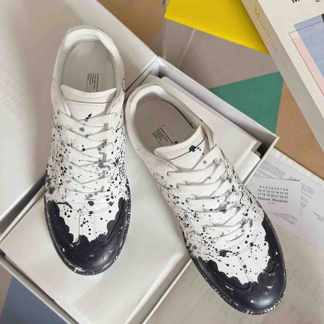 Maison Margiela Replica 'Paint Splatter - White Black' - DesignerGu