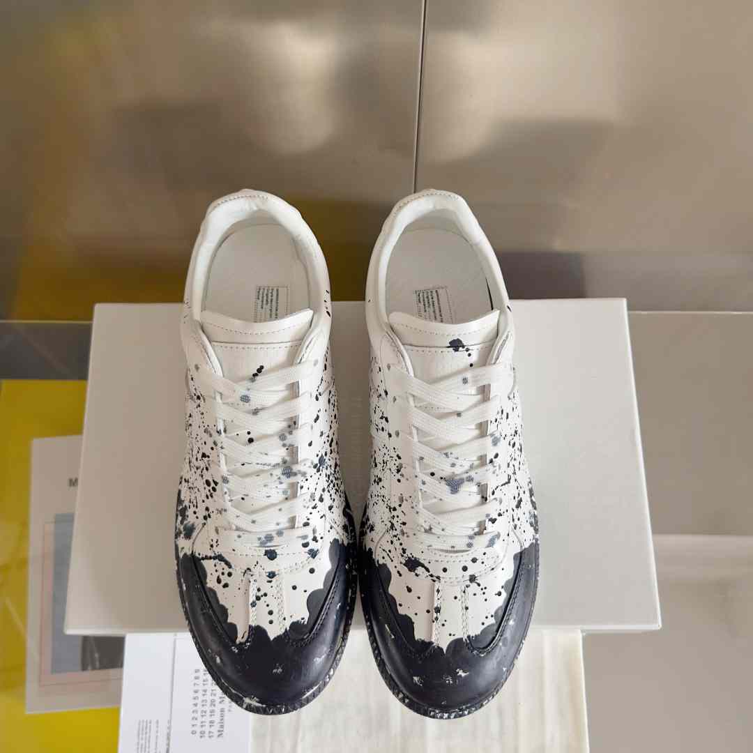 Maison Margiela Replica 'Paint Splatter - White Black' - DesignerGu