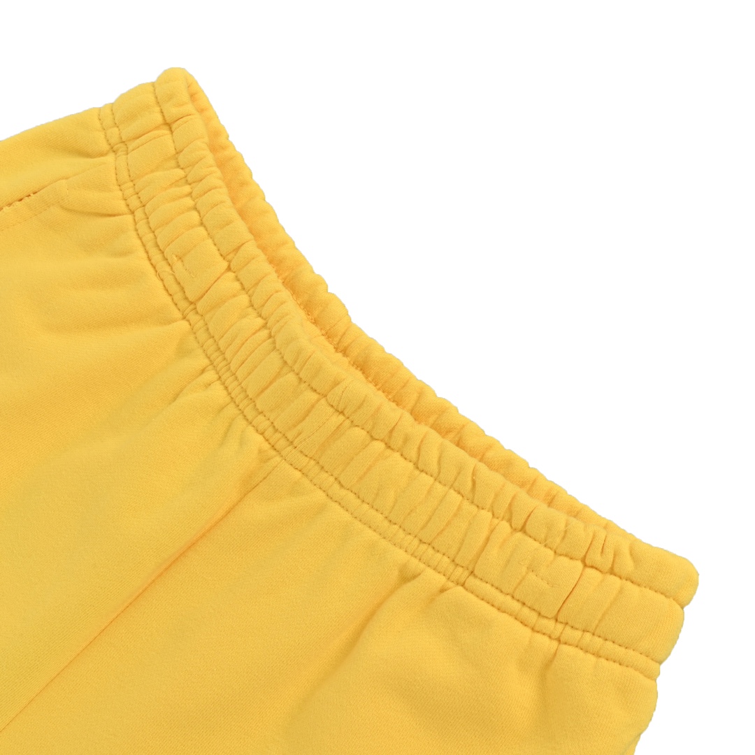 Balenciaga Sweat Shorts 'Faded Yellow' - DesignerGu