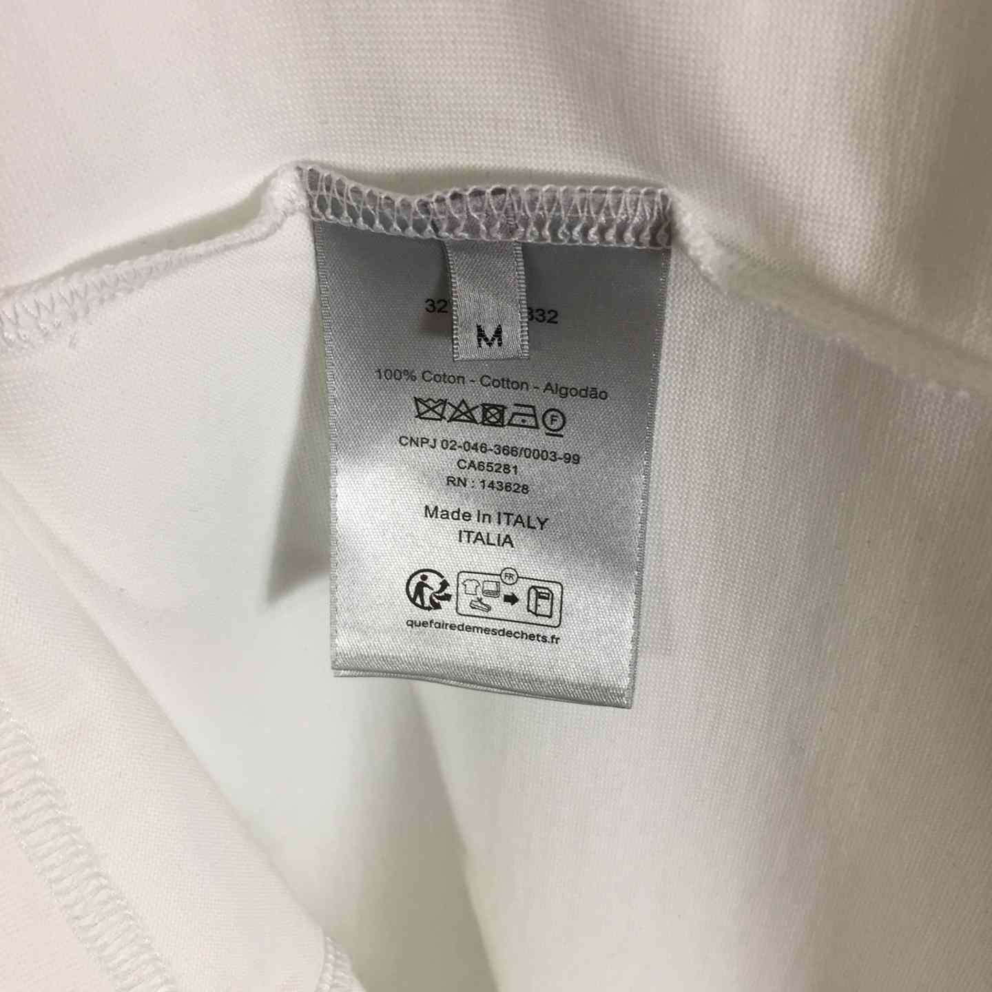 Dior Logo Cotton T-Shirt  - DesignerGu