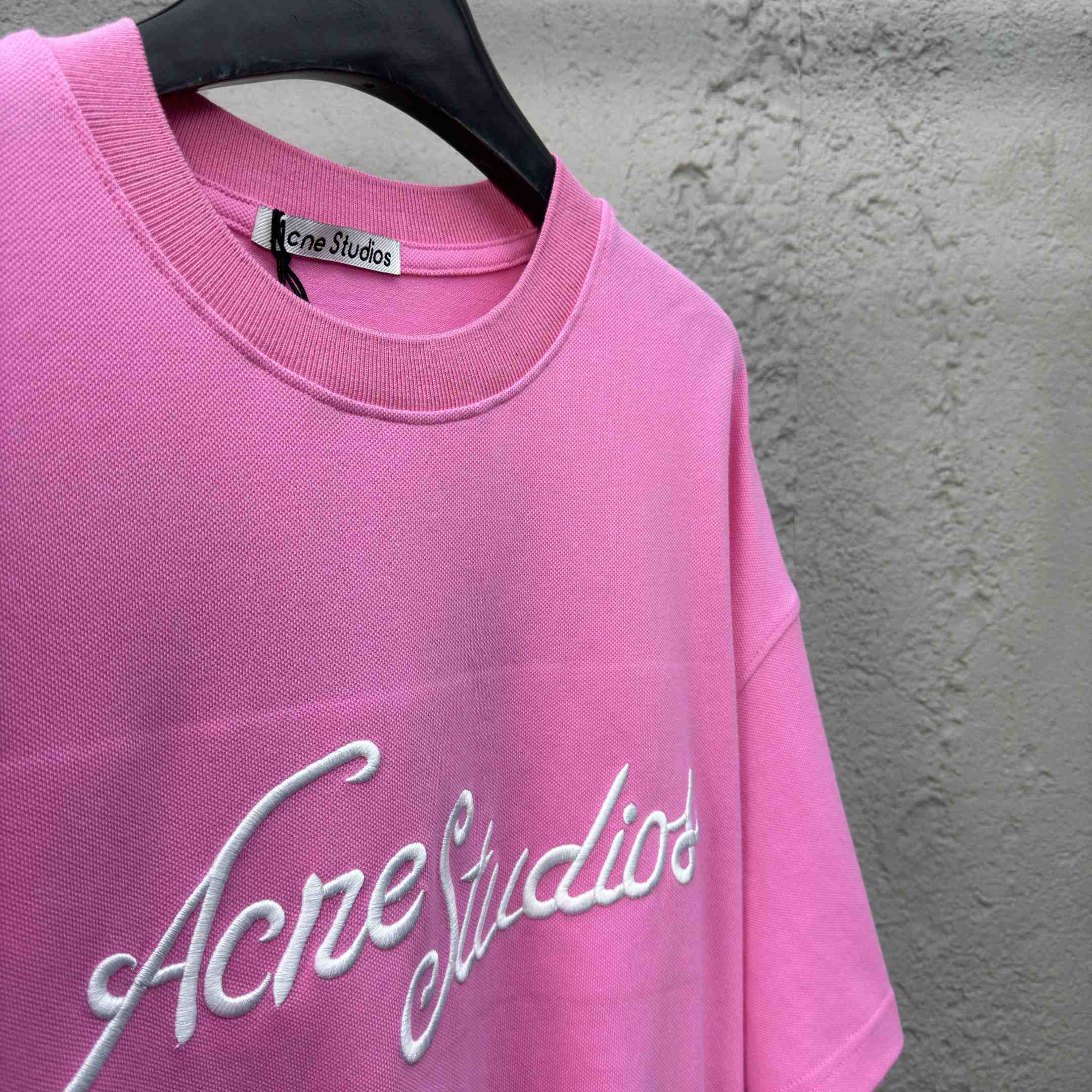Acne Studios Logo T-shirt - Relaxed Fit - DesignerGu