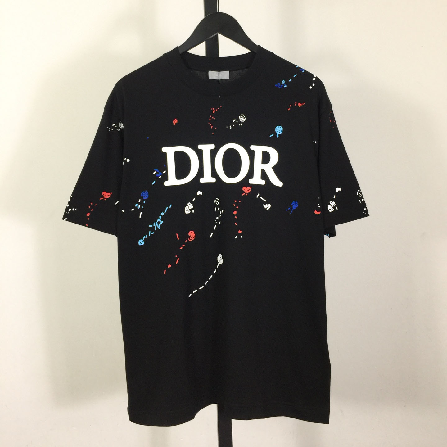 Dior Logo Cotton T-Shirt  - DesignerGu