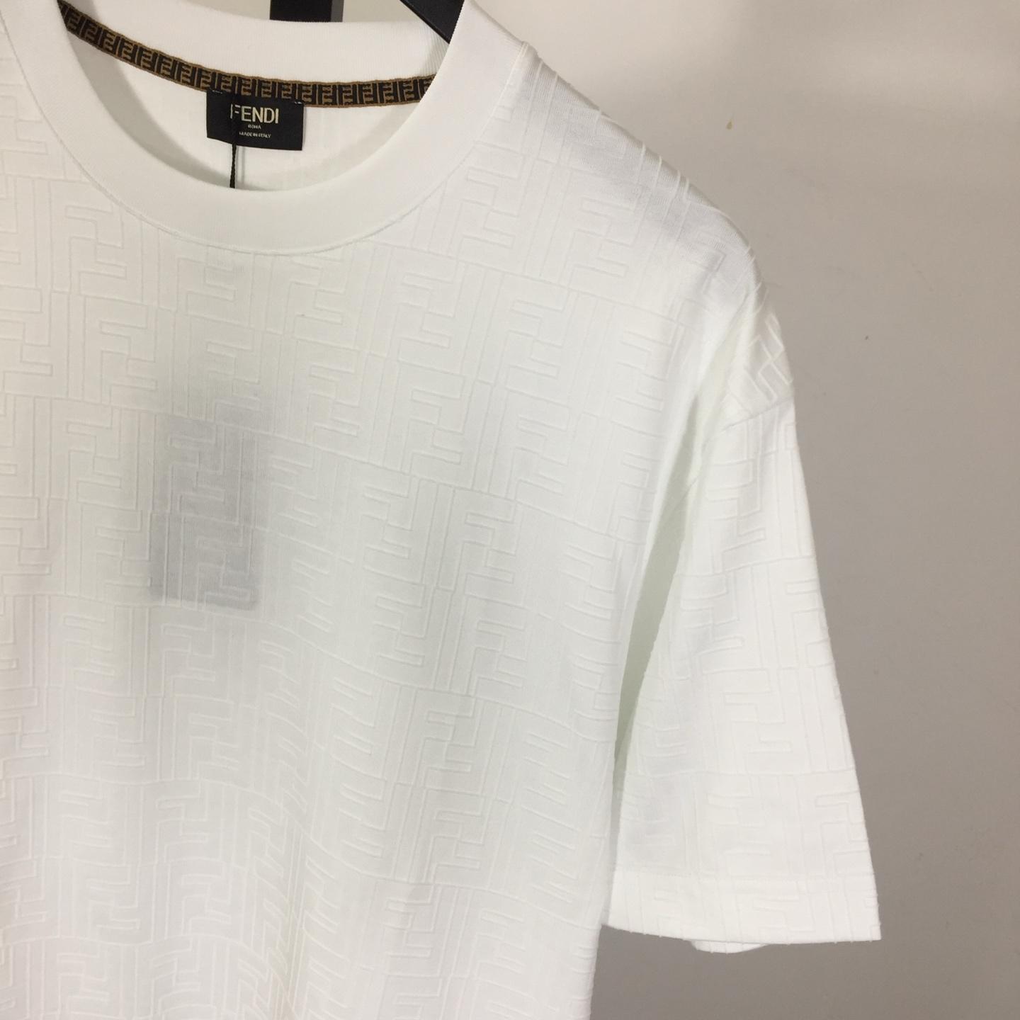 Fendi Cotton Jersey T-shirt  - DesignerGu