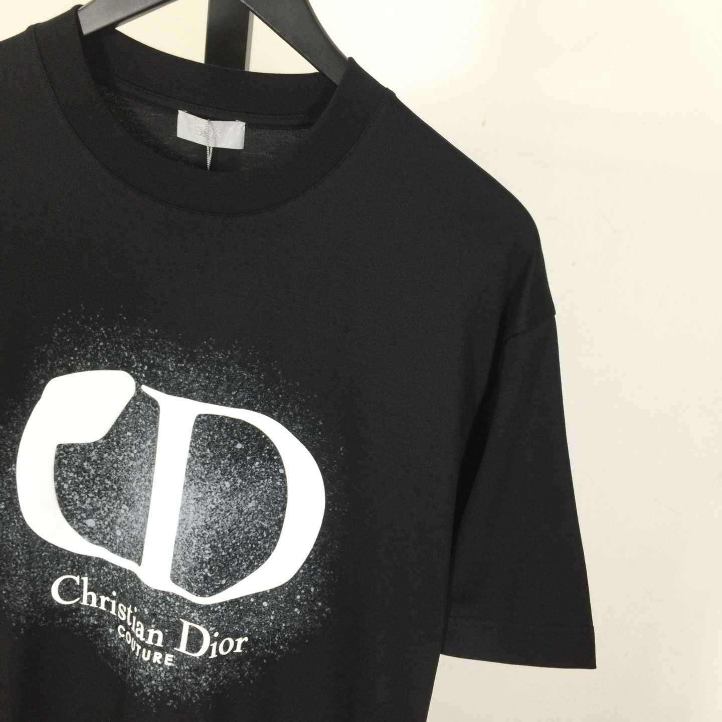 Dior Logo Cotton T-Shirt  - DesignerGu