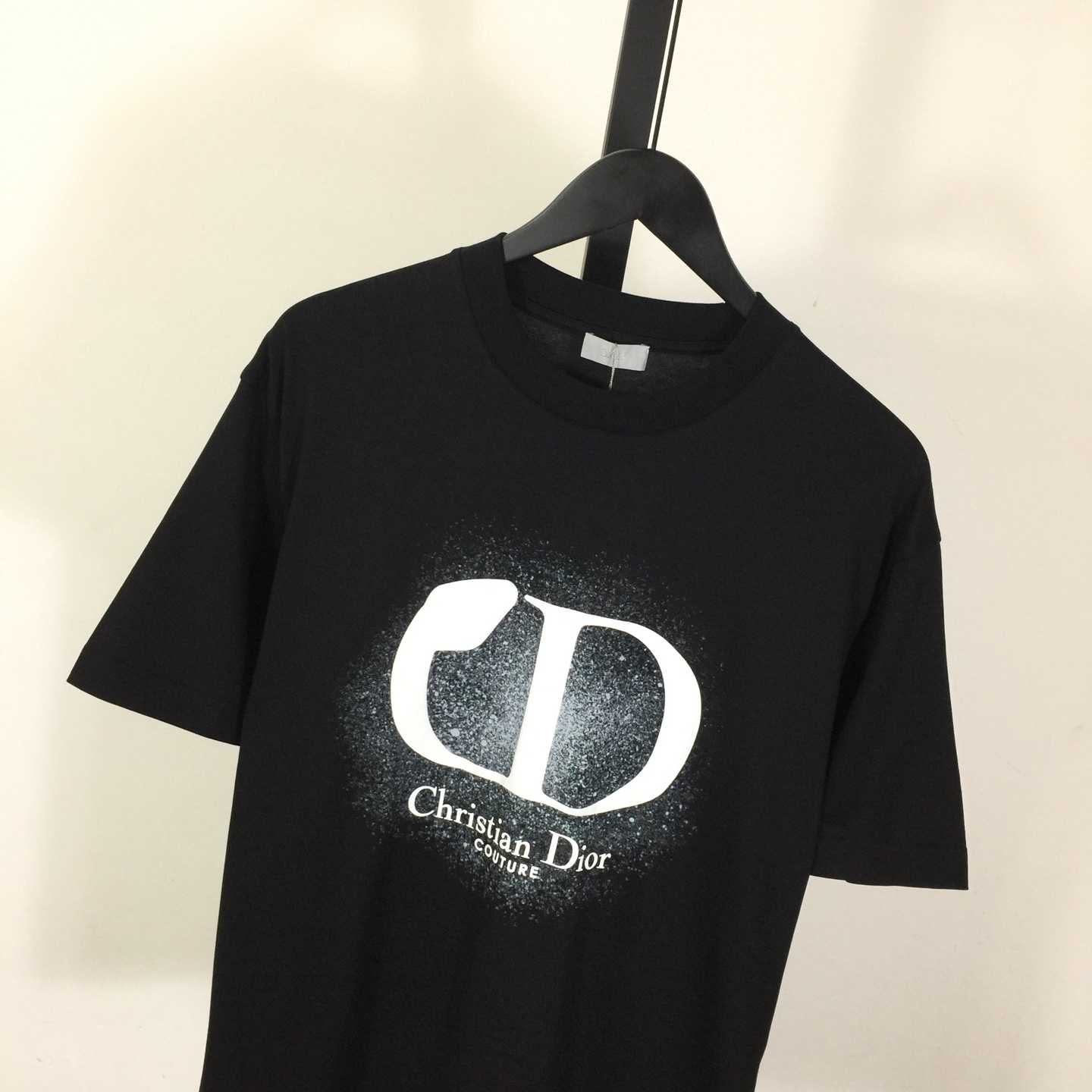 Dior Logo Cotton T-Shirt  - DesignerGu