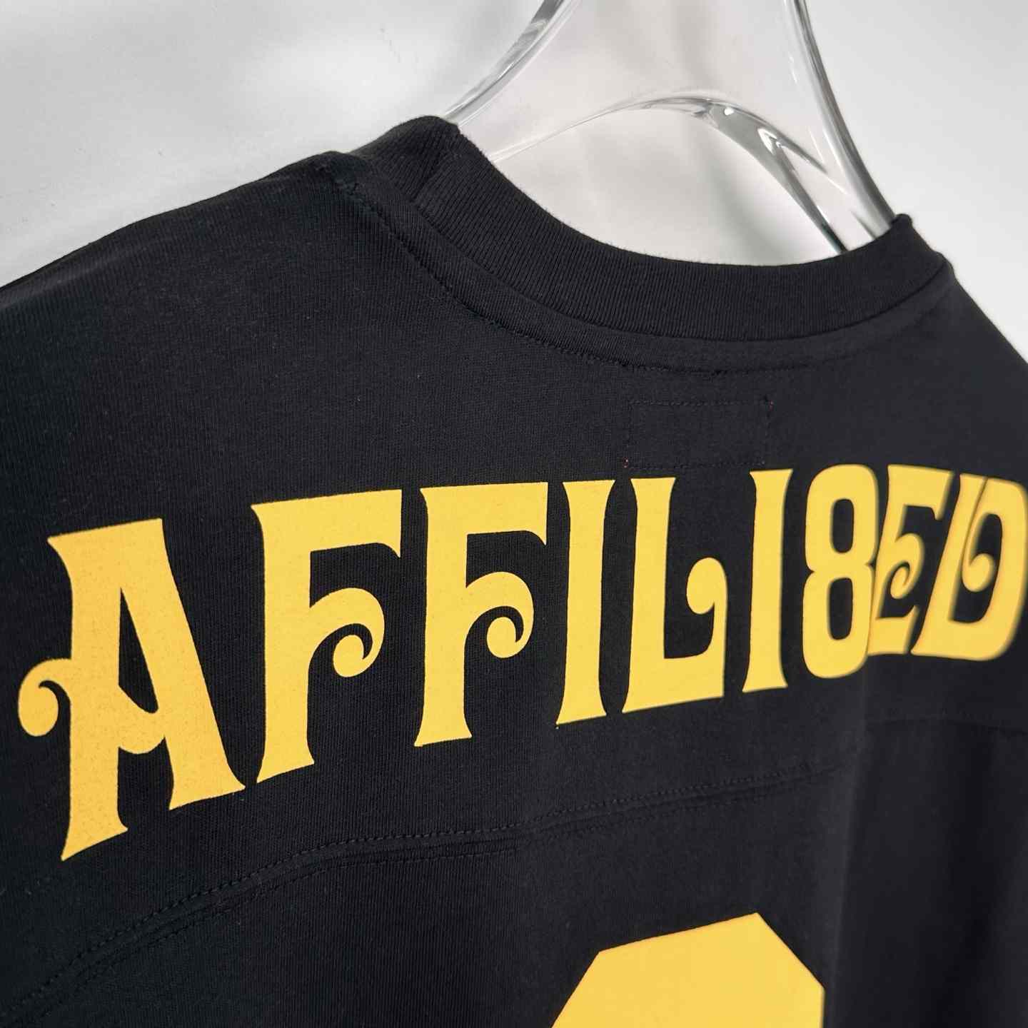 Supreme Affiliated L/S Football Top Black - DesignerGu