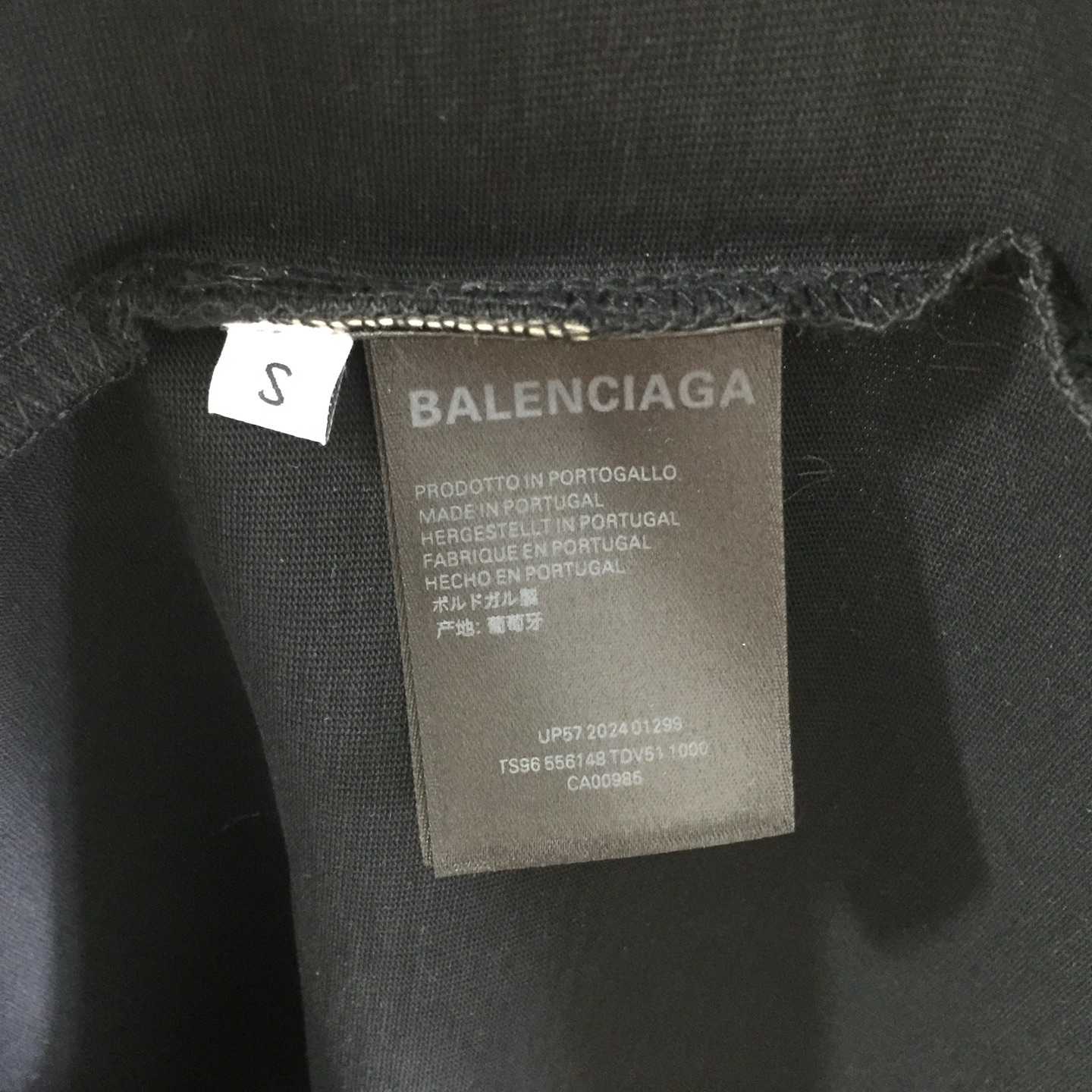 Balenciaga Cotton T-Shirt Medium Fit - DesignerGu