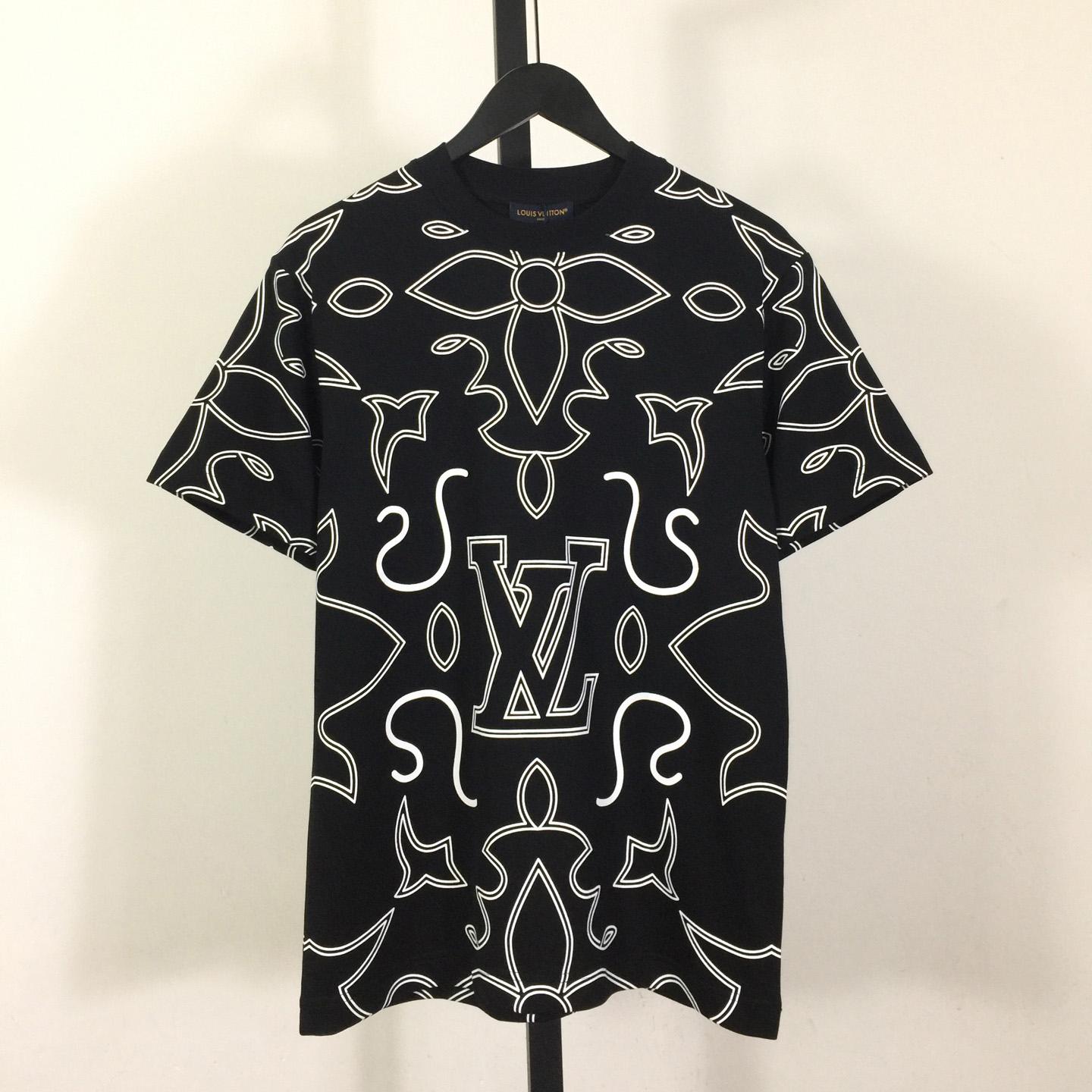 Louis Vuitton Monogram T-Shirt     - DesignerGu
