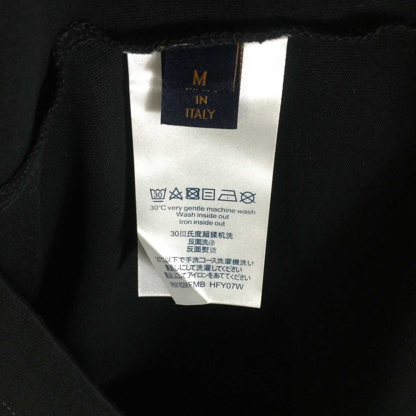 Louis Vuitton LV Vers Embellished Short-Sleeved T-Shirt   - DesignerGu