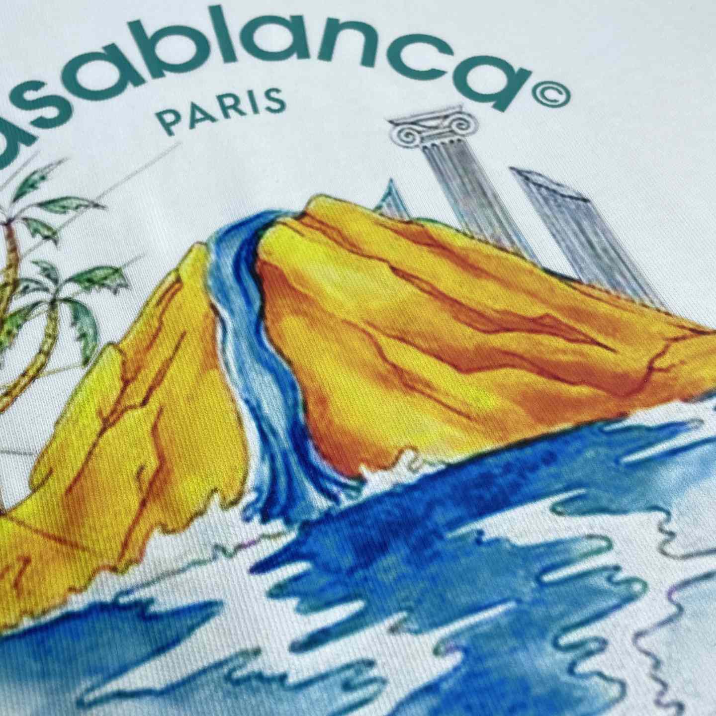 Casablanca Oasis T-shirt    C970 - DesignerGu