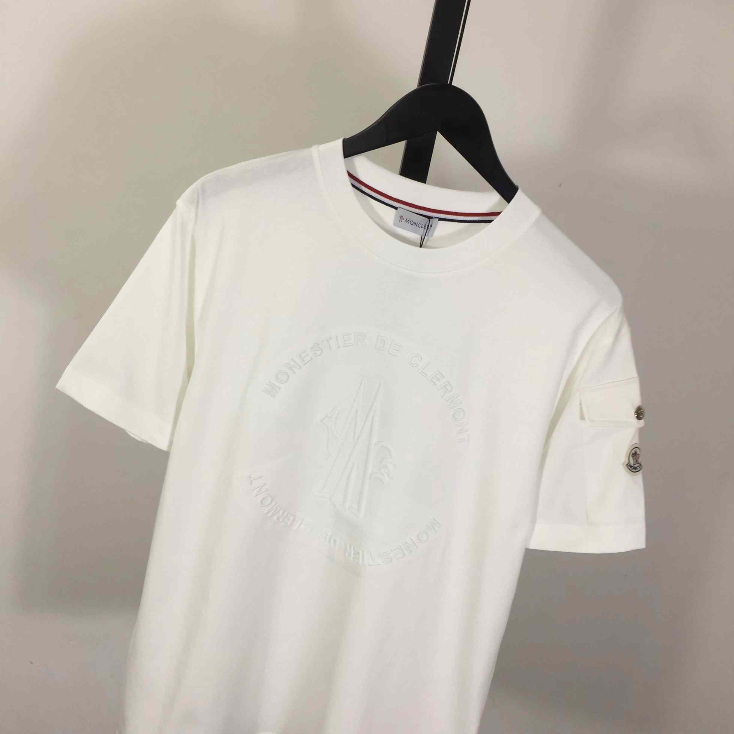 Moncler Logo Cotton T-shirt - DesignerGu