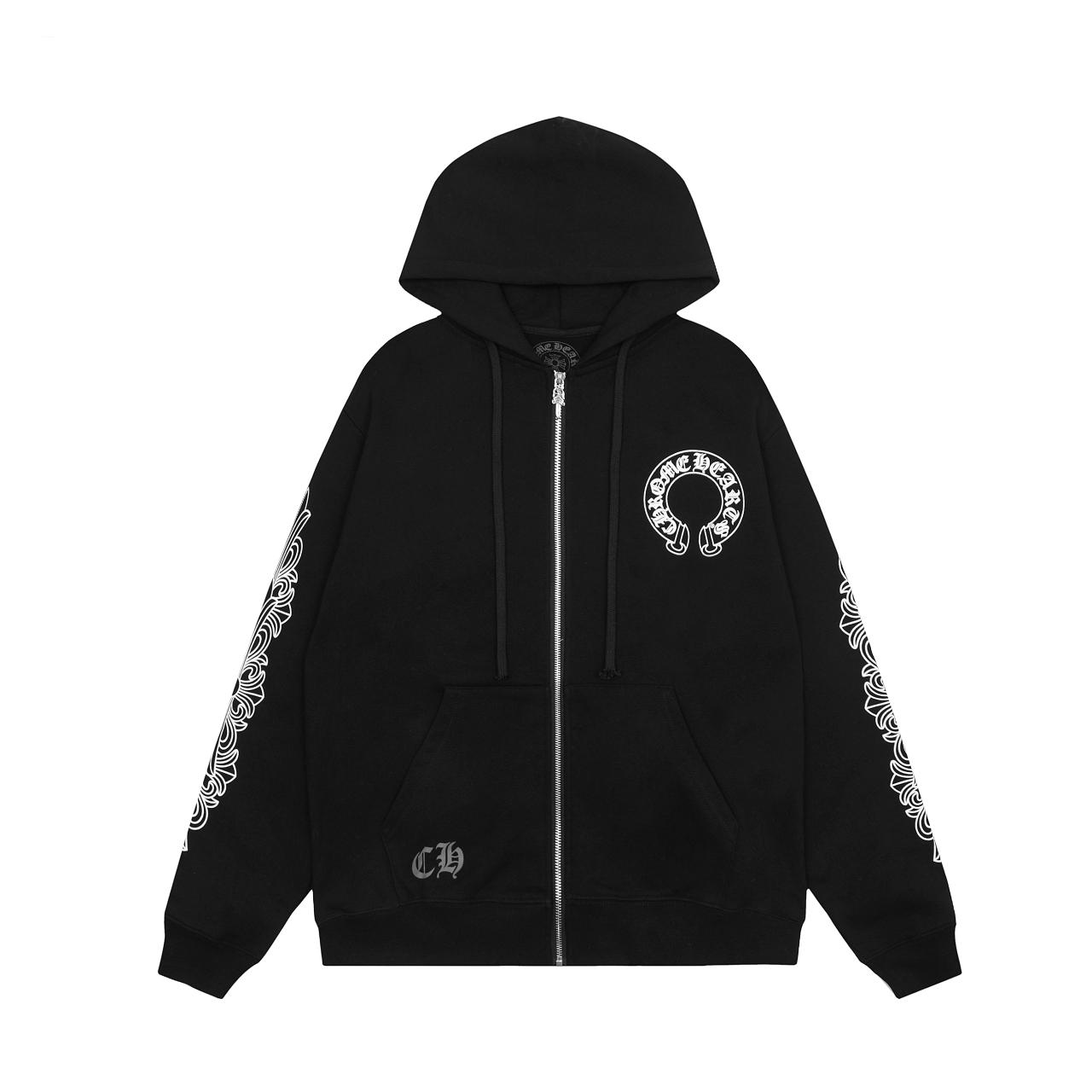 Chrome Hearts Zip Up Hoodie  - DesignerGu