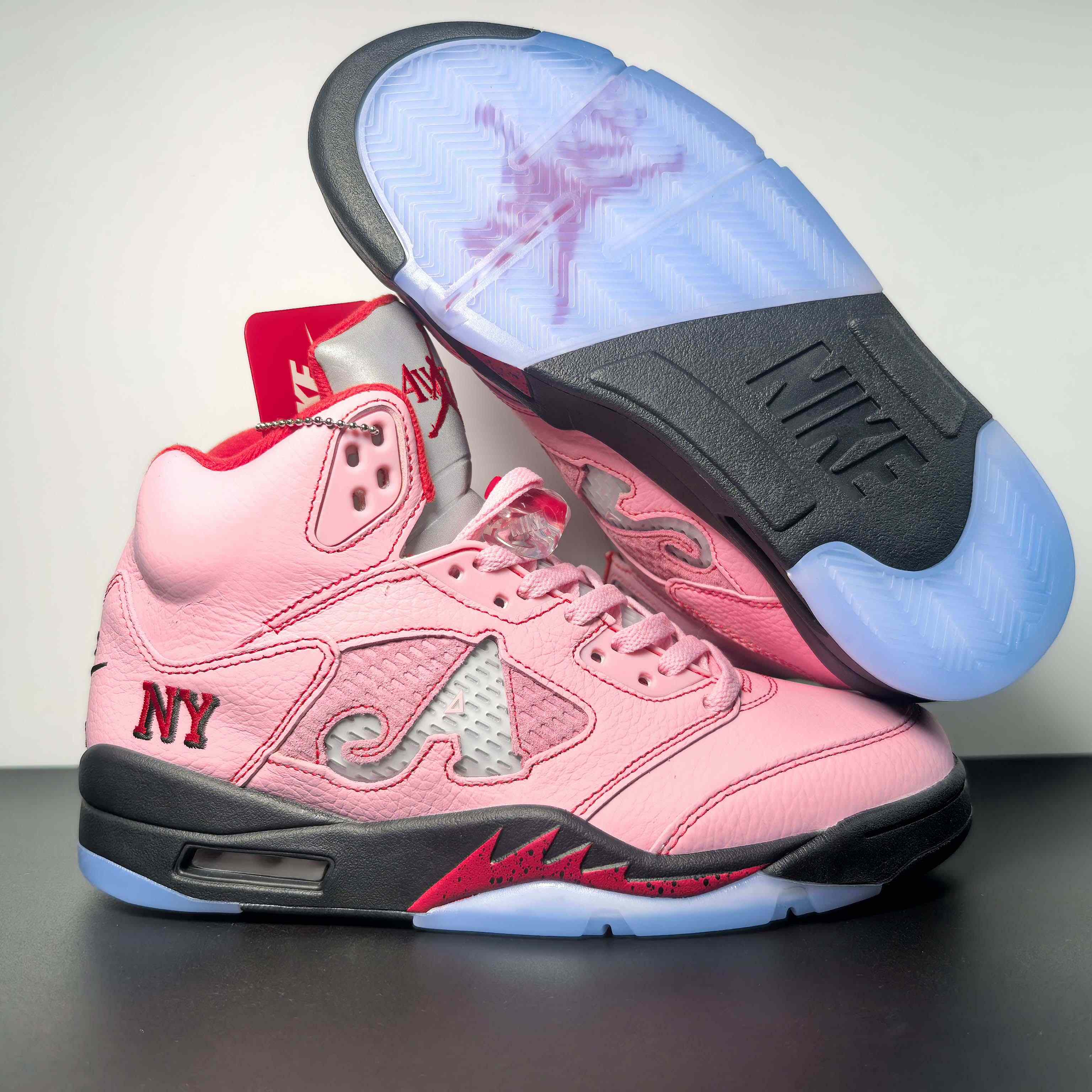 Awake NY x Air Jordan 5 “Arctic Pink”   DV4982-600 - DesignerGu