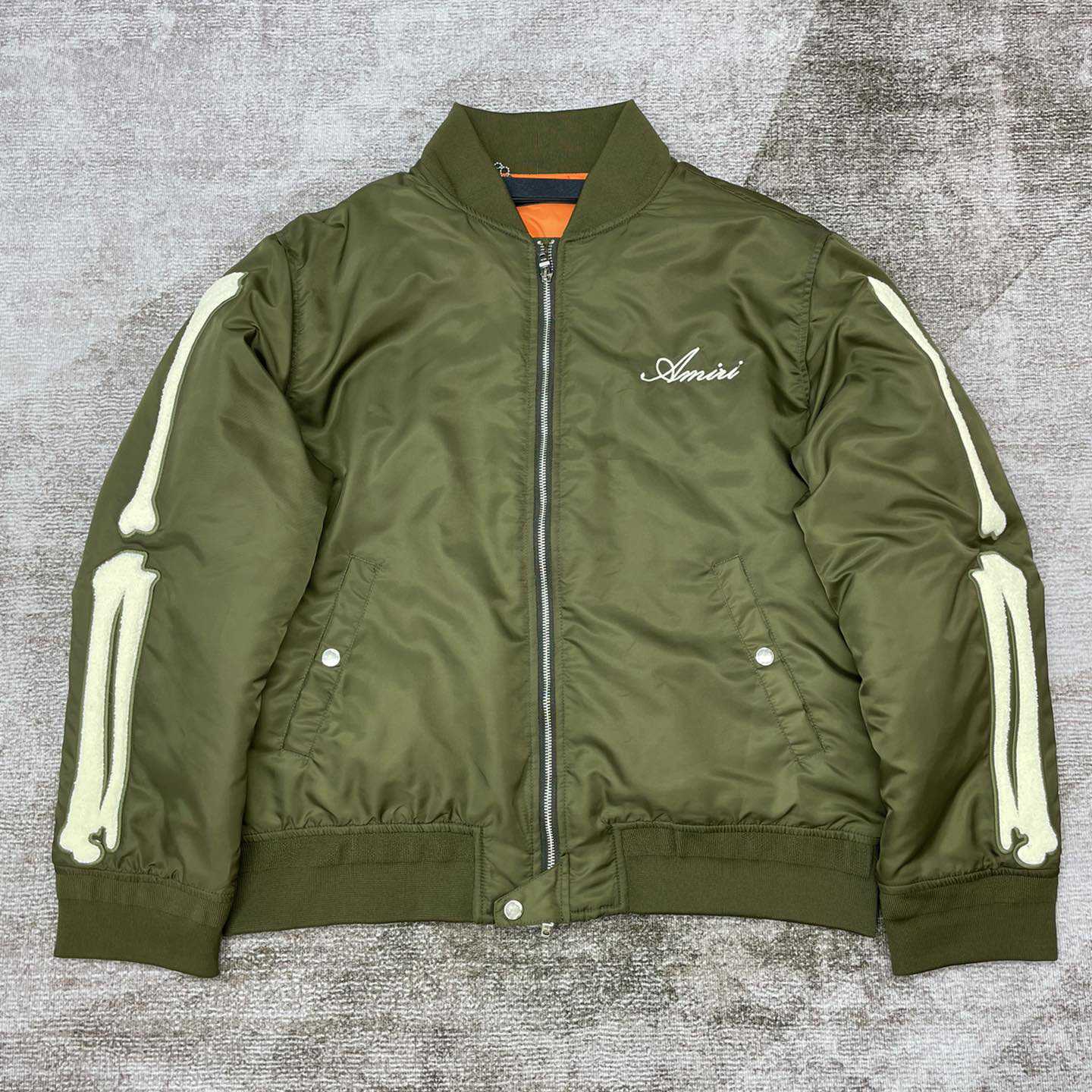 Amiri Bones Bomber yf1222(50% Off Sale) - DesignerGu
