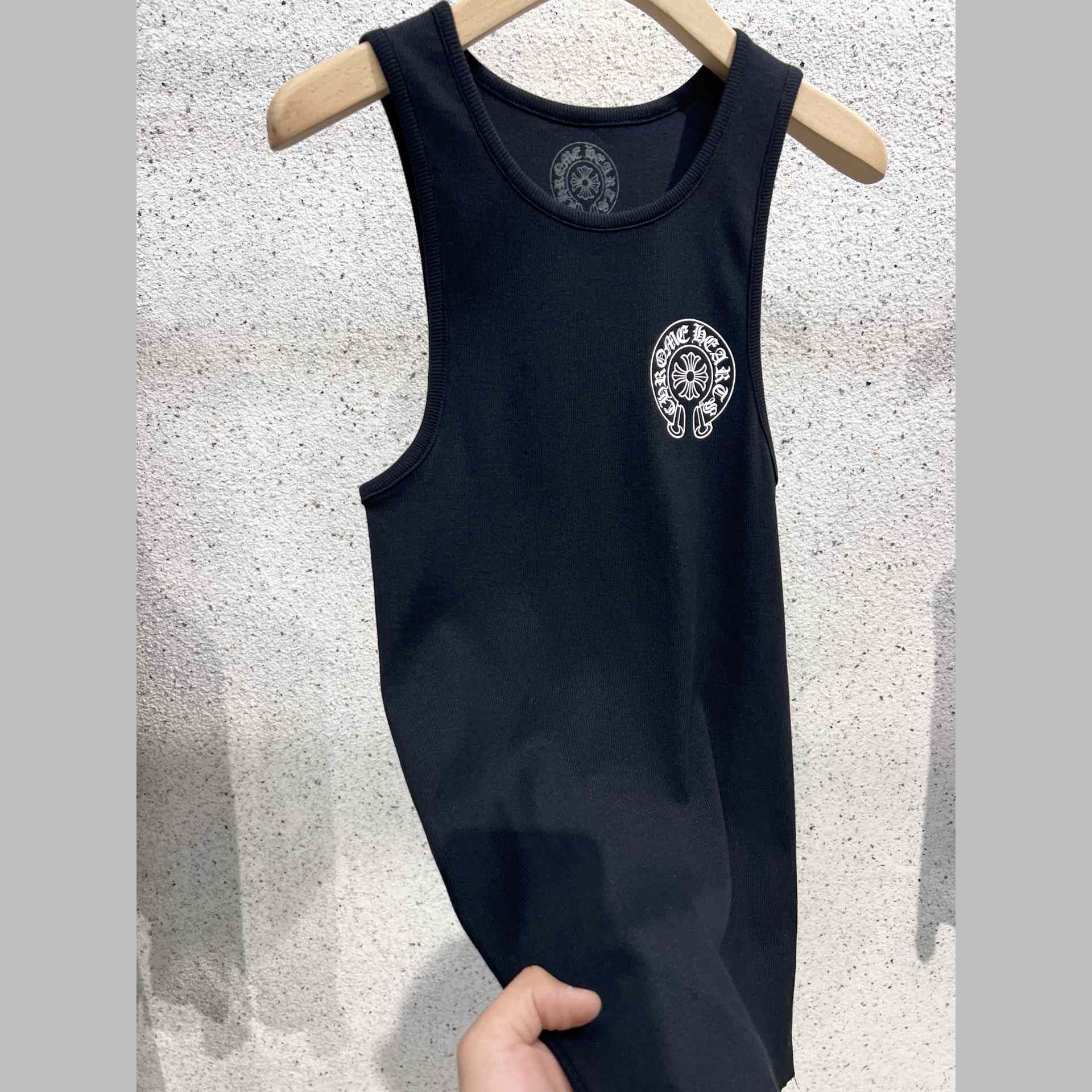 Chrome Hearts Cross Tank Top - DesignerGu