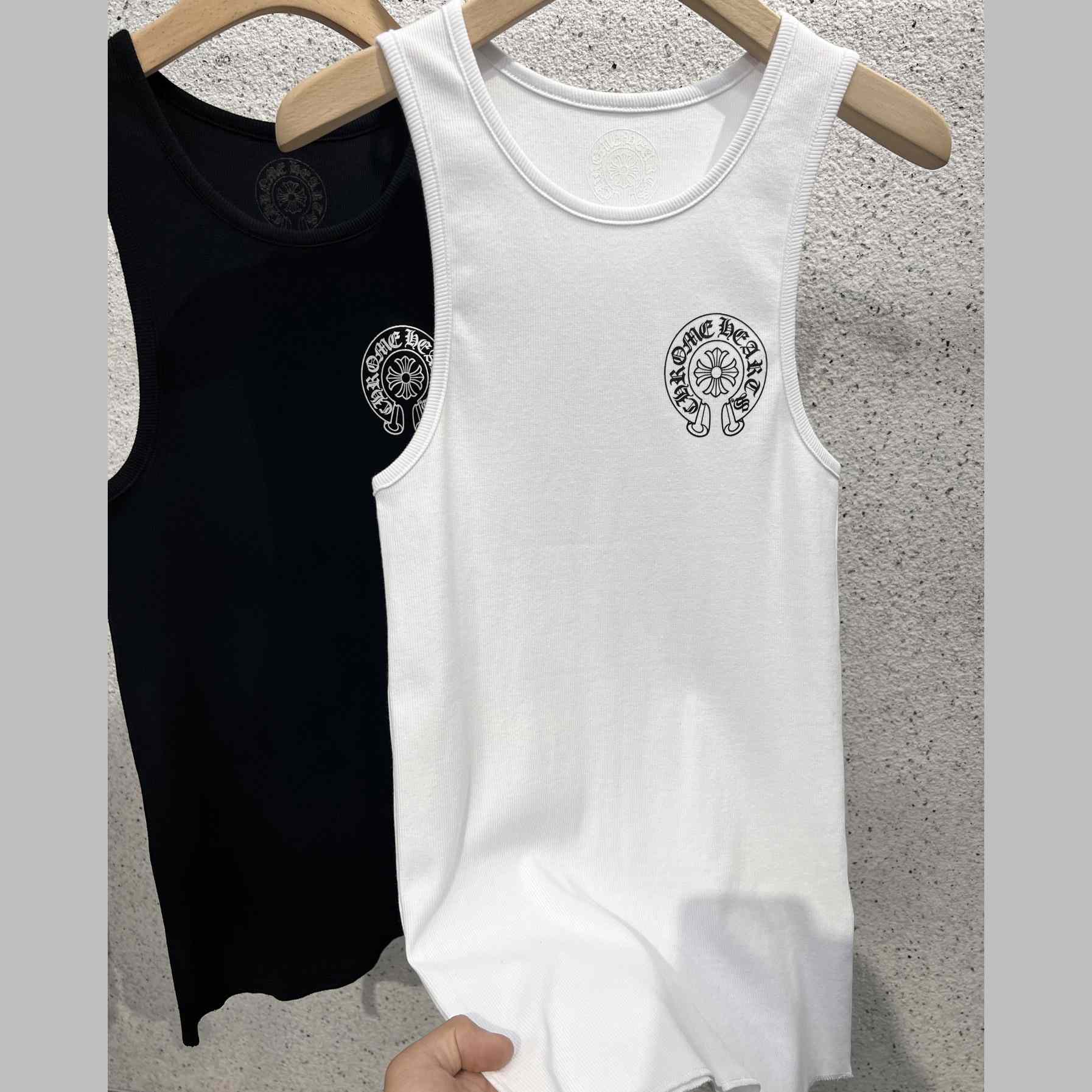 Chrome Hearts Cross Tank Top - DesignerGu